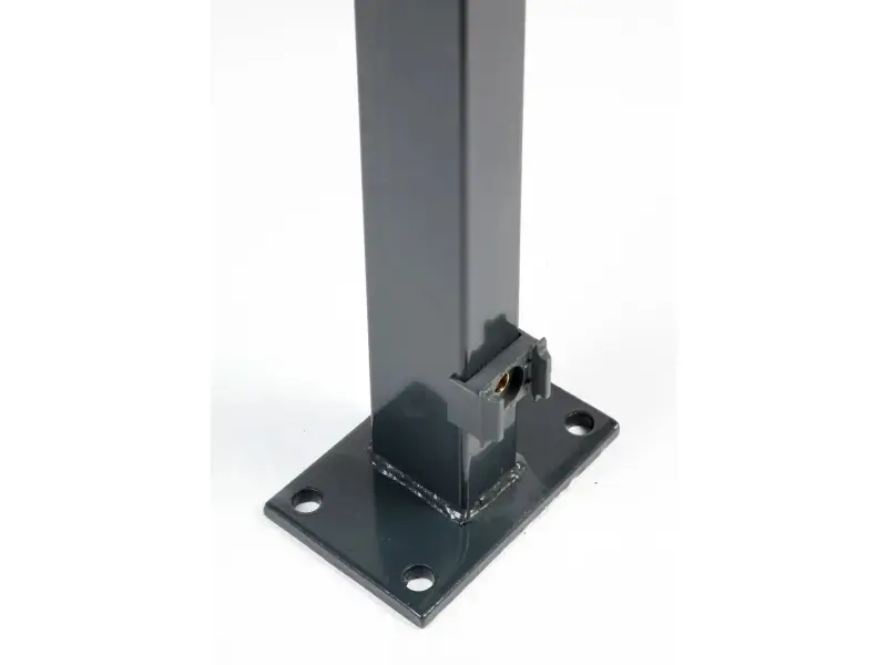 Floraworld Zaunpfosten 189,3 x 6 x 4 cm anthrazit