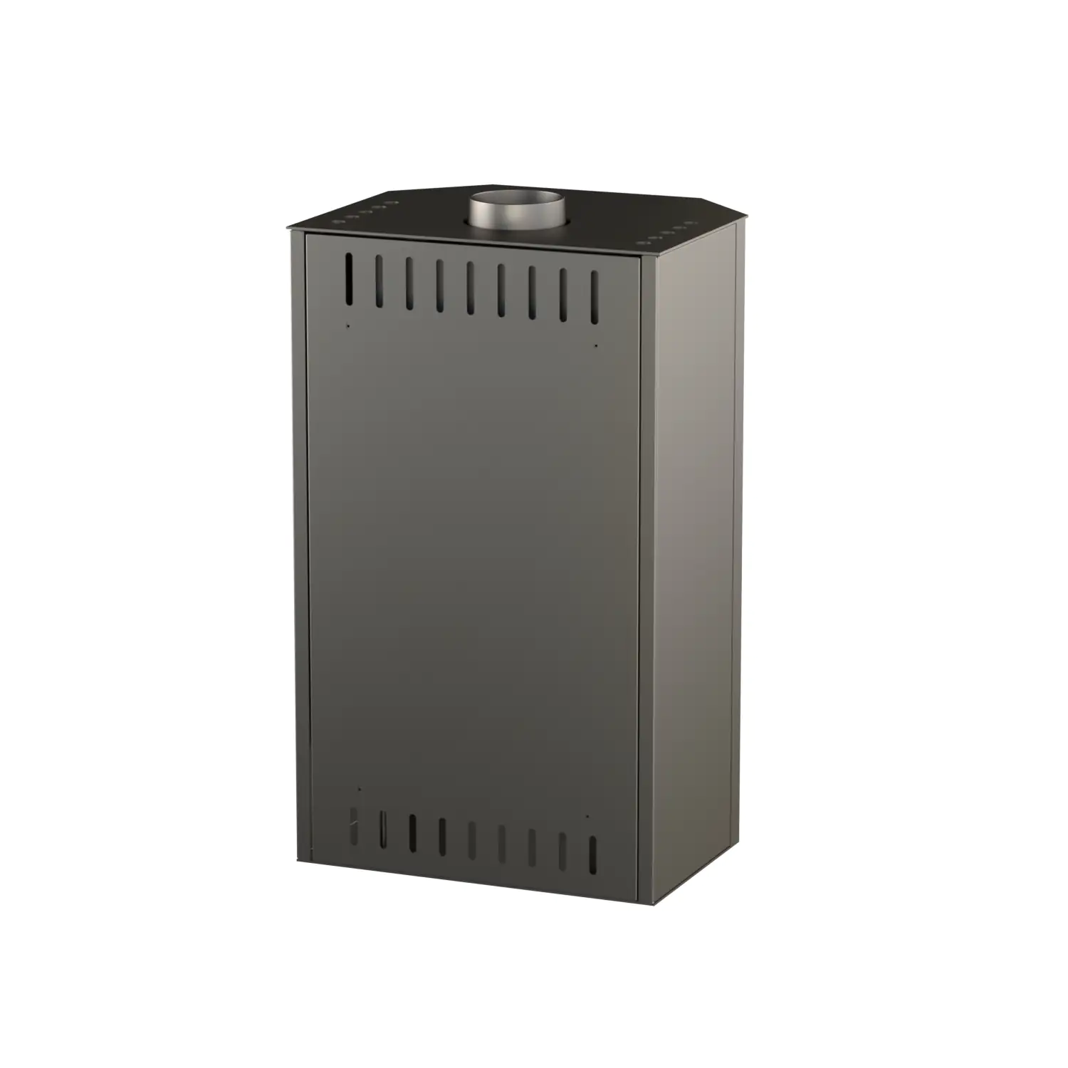 Thermia Kaminofen Bali Max Stahl gussgrau 8,5 kW