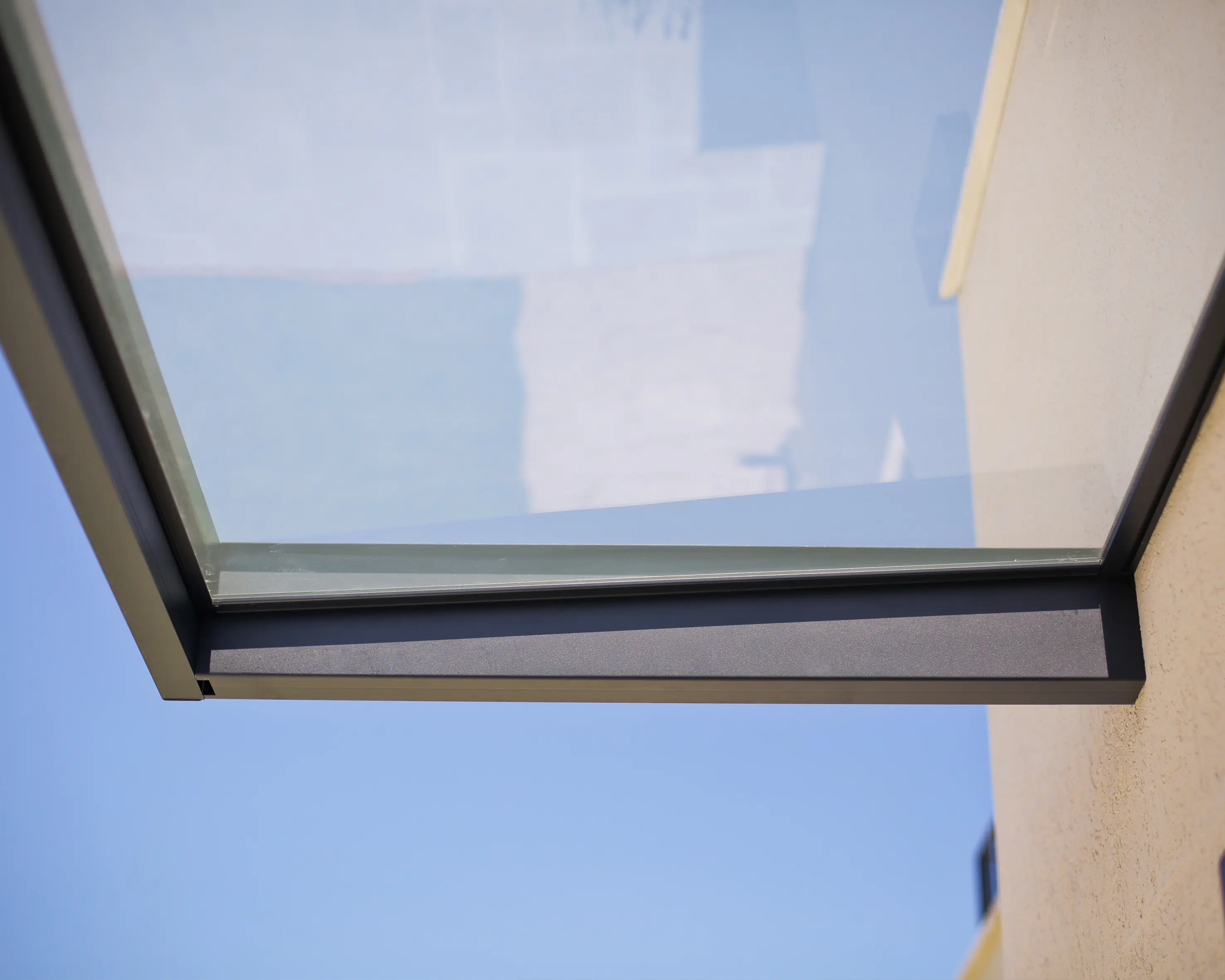 Canopia Vordach Sophia 2150 Grau Alu 215 x 95 cm Canopia Vordach Sophia 2150 Grau Alu 215 x 95 cm