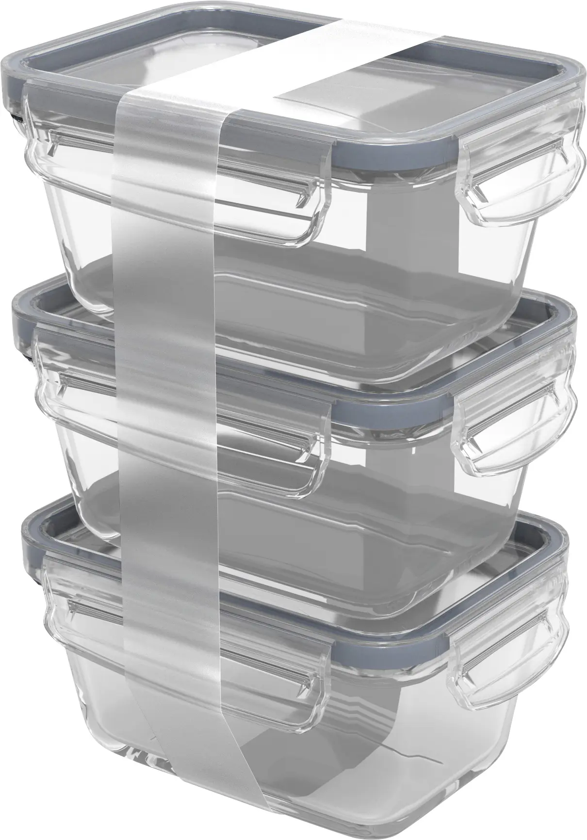 Rotho Kühlschrankdose Glas CLIC & LOCK 0,5 L, 3er Set Rotho Kühlschrankdose Glas CLIC & LOCK 0,5 L, 3er Set