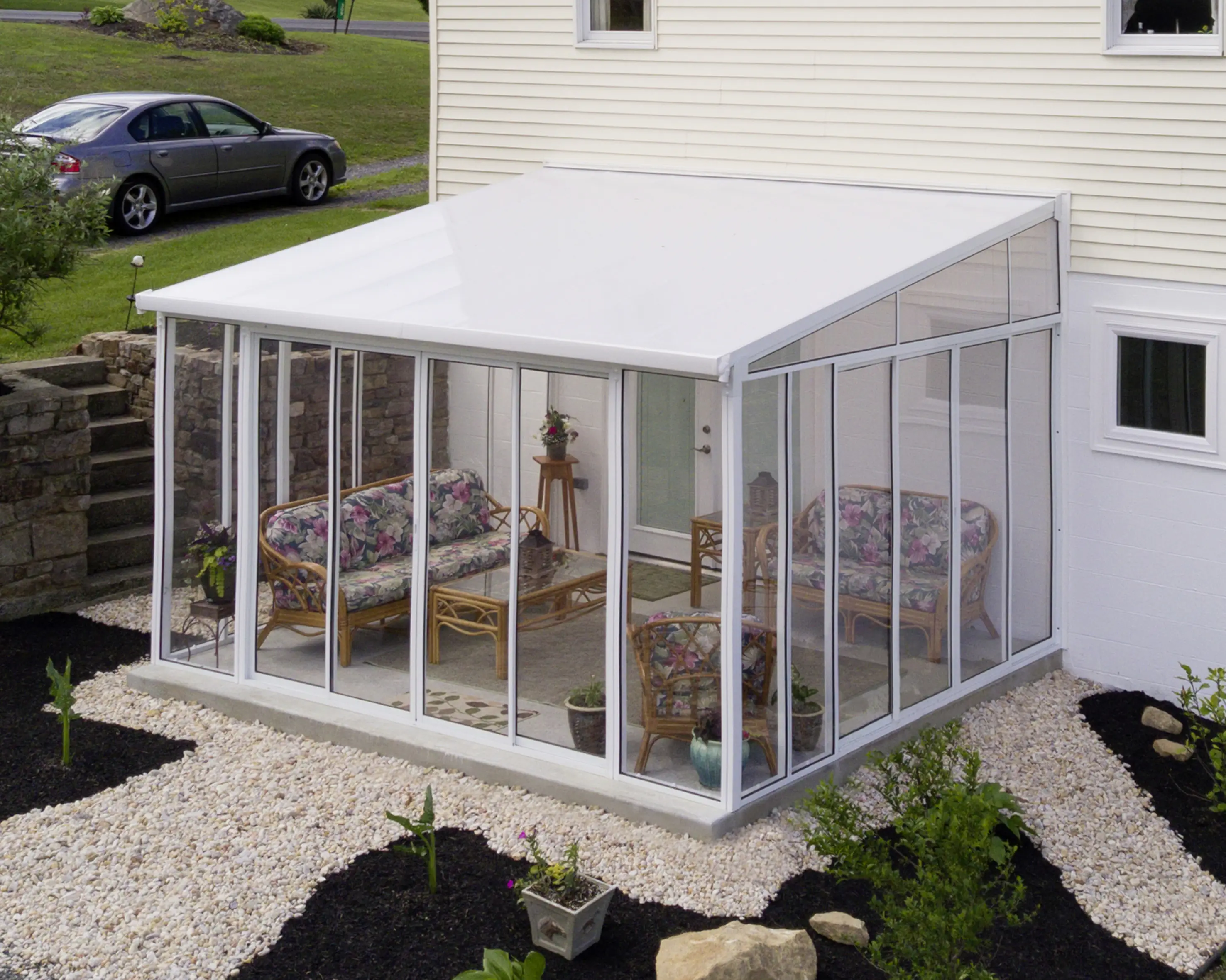 Canopia Wintergarten SanRemo 425 x 400 cmweiß 425 x 400 x 310 cm (BxTxH) Canopia Wintergarten SanRemo 425 x 400 cmweiß 425 x 400 x 310 cm (BxTxH)