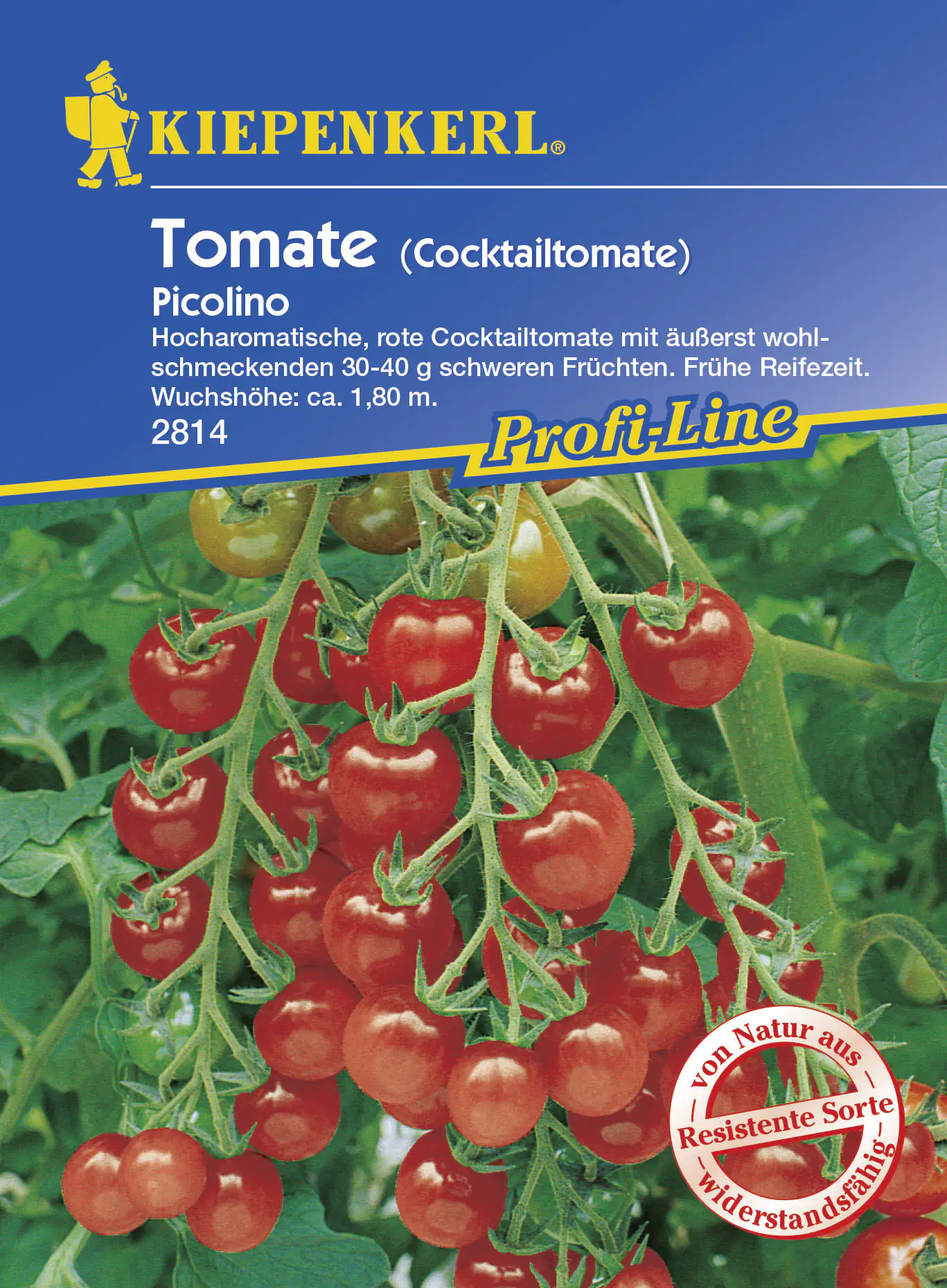 Kiepenkerl Tomate Picolino Solanum lycopersicum, Inhalt: 6 Korn Kiepenkerl Tomate Picolino Solanum lycopersicum, Inhalt: 6 Korn
