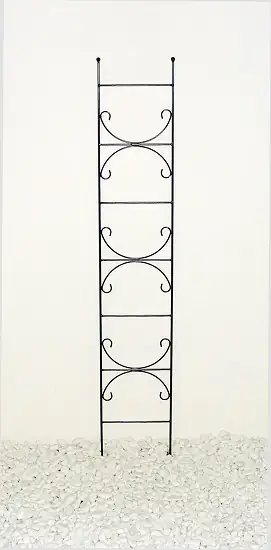 TrendLine Rankhilfe Metall 180 cm dunkelgrau