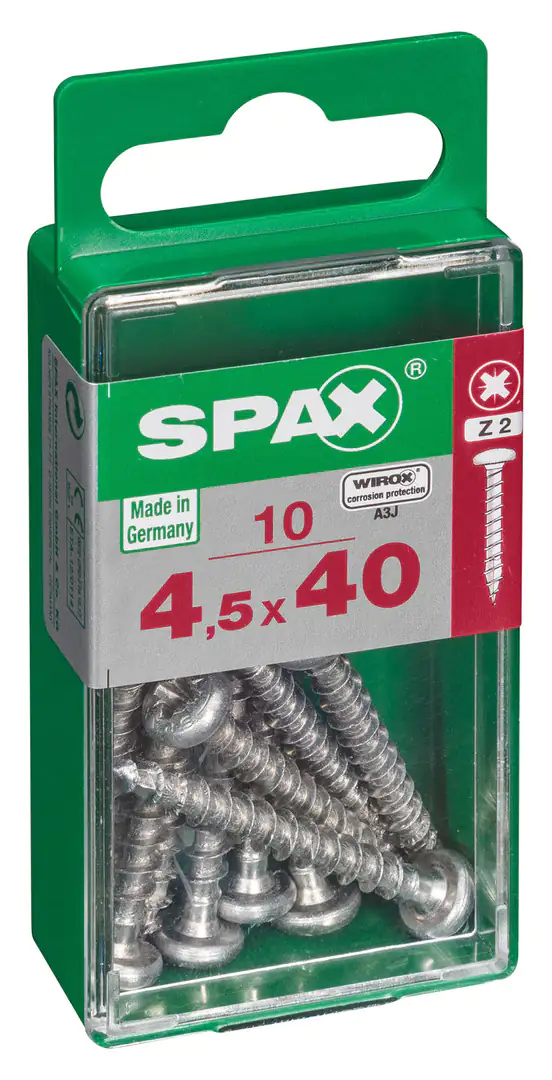 Spax Universalschrauben 4.5 x 40 mm TX 20 - 10 Stk.