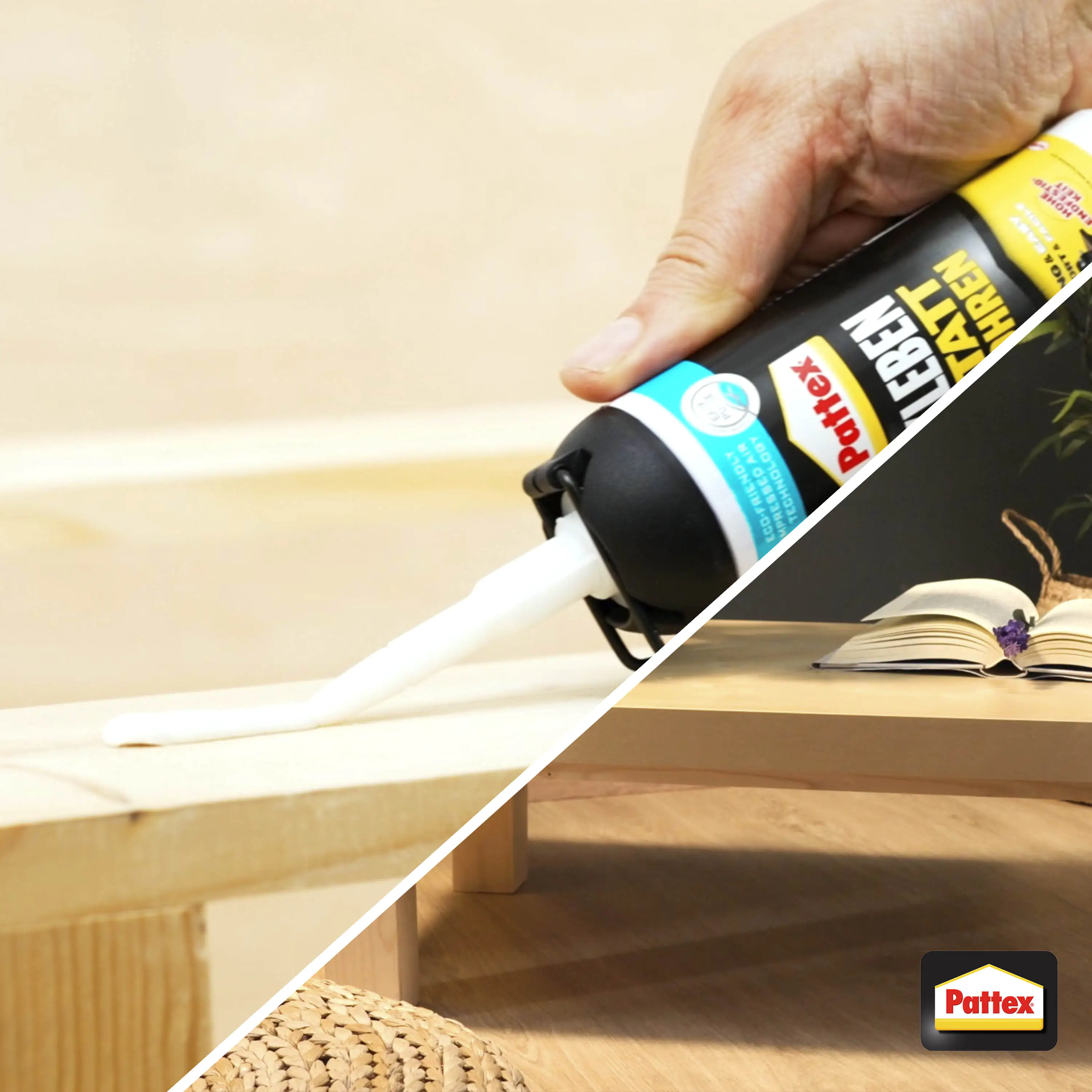 Pattex Kleben statt Bohren Montagekleber 133 g Spender, weiß Pattex Kleben statt Bohren Montagekleber 133 g Spender, weiß