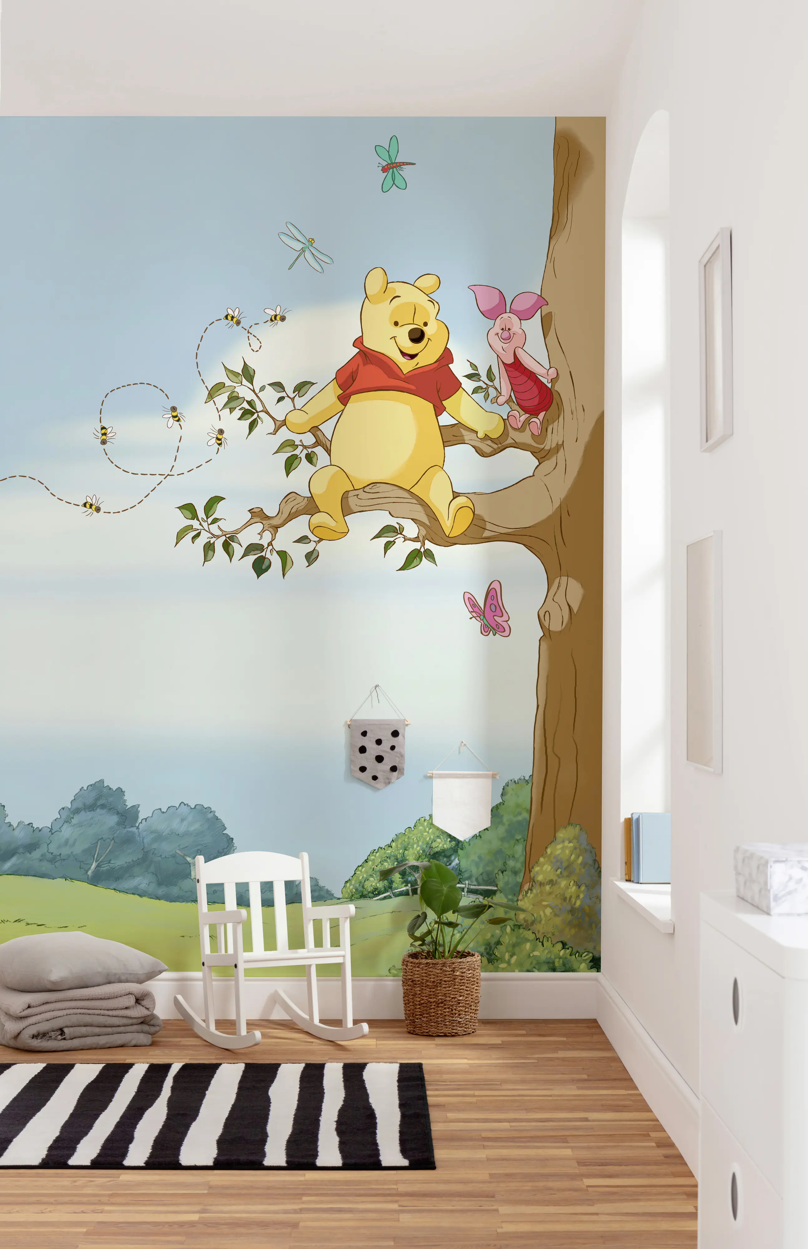 Komar Fototapete Winnie Pooh Tree 184 x 254 cm 