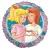 Folienballon Bibi & Tina Freundschaft bunt 19 x 13,5 cm