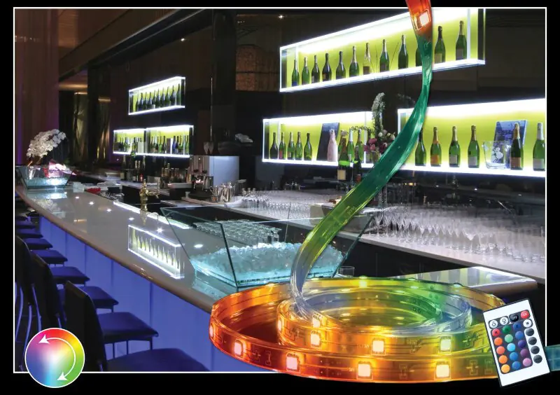 Näve LED Stripe RGB 5 m Smart 24 W dimmbar