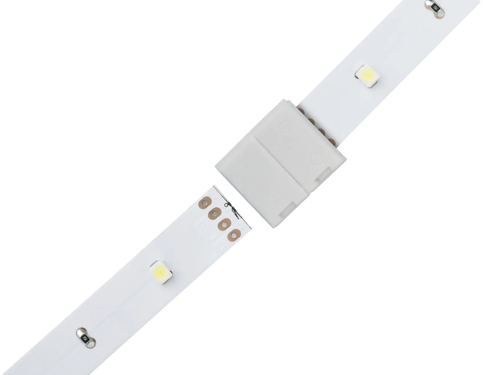 Paulmann YourLED ECO Clip-to-Clip Connector 2er Pack weiß Kunststoff