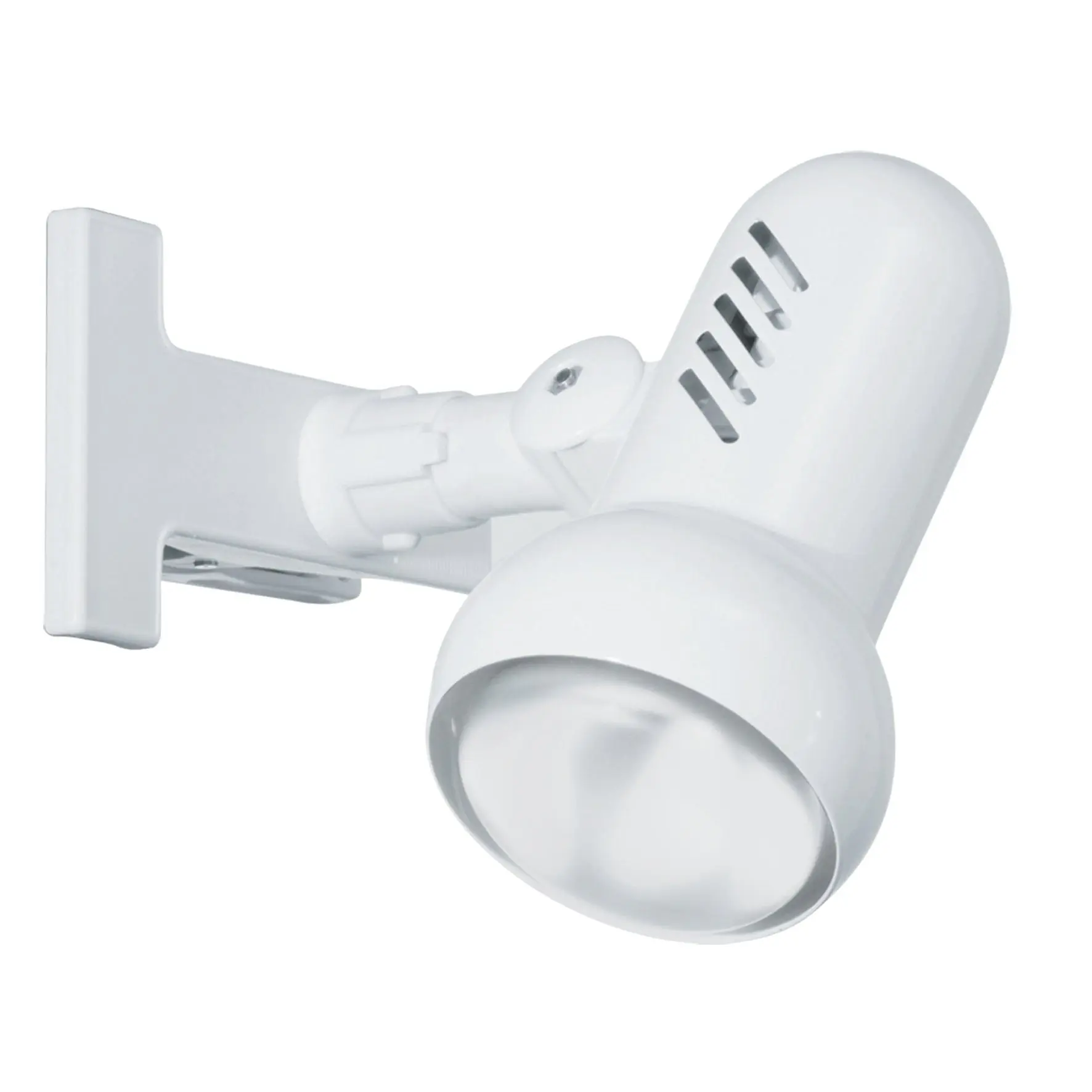 Eglo Klemmleuchte Manhatten E27 nickel-matt weiß