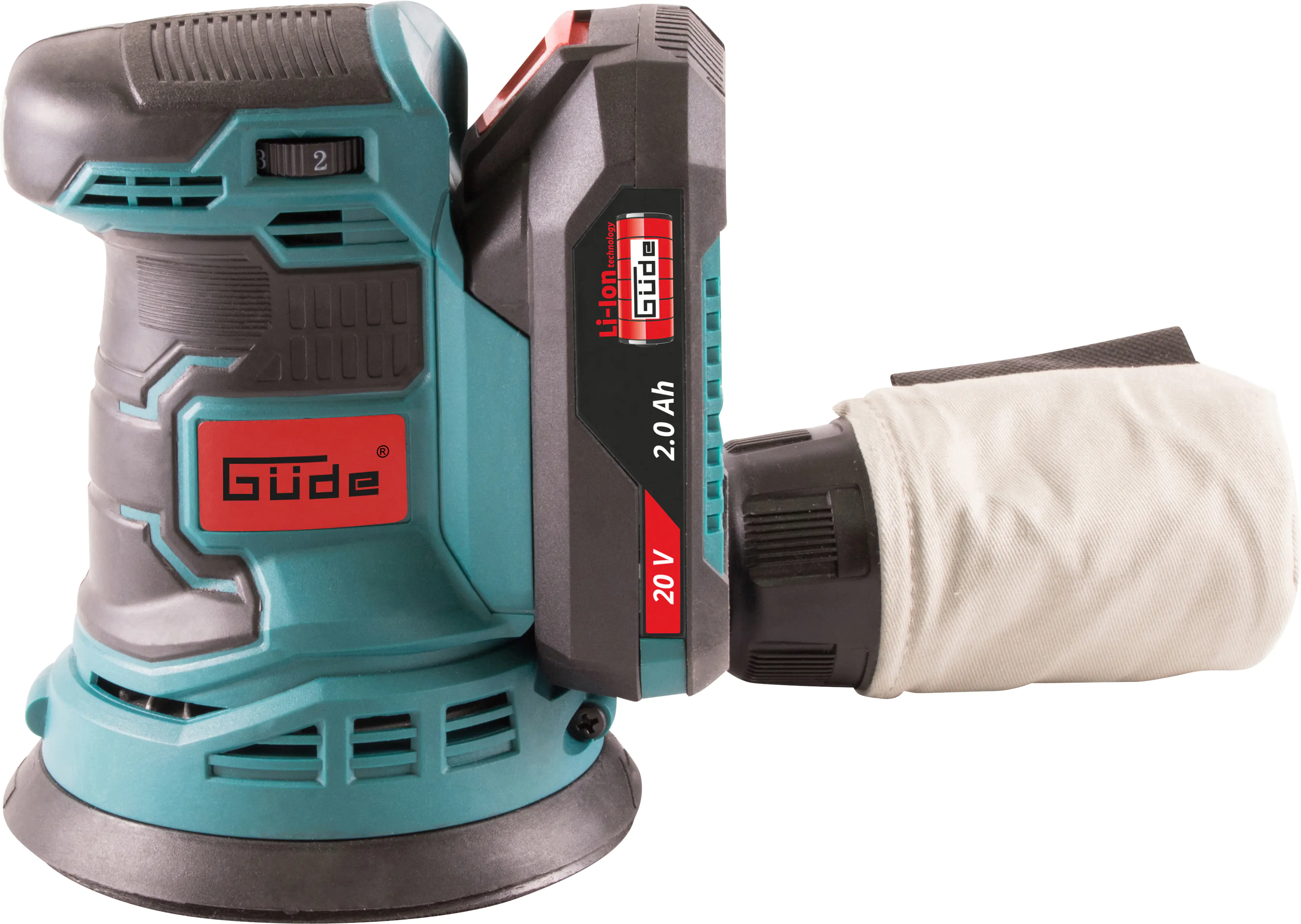 Güde Akku Exzenterschleifer EXS 20-201-24 20 V