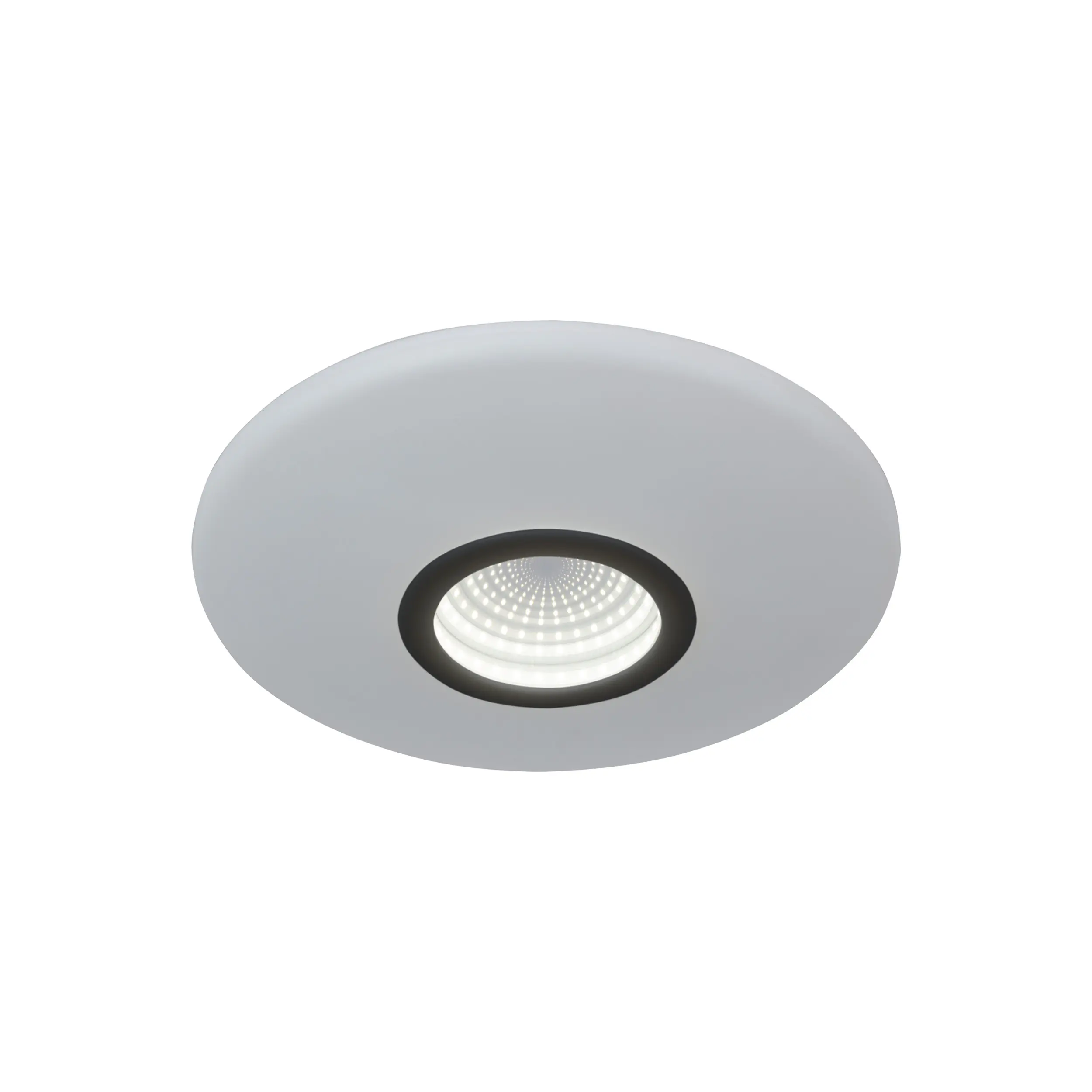 Light & More LED-Deckenleuchte weiß Ø 35 x 5,7 cm warmweiß 