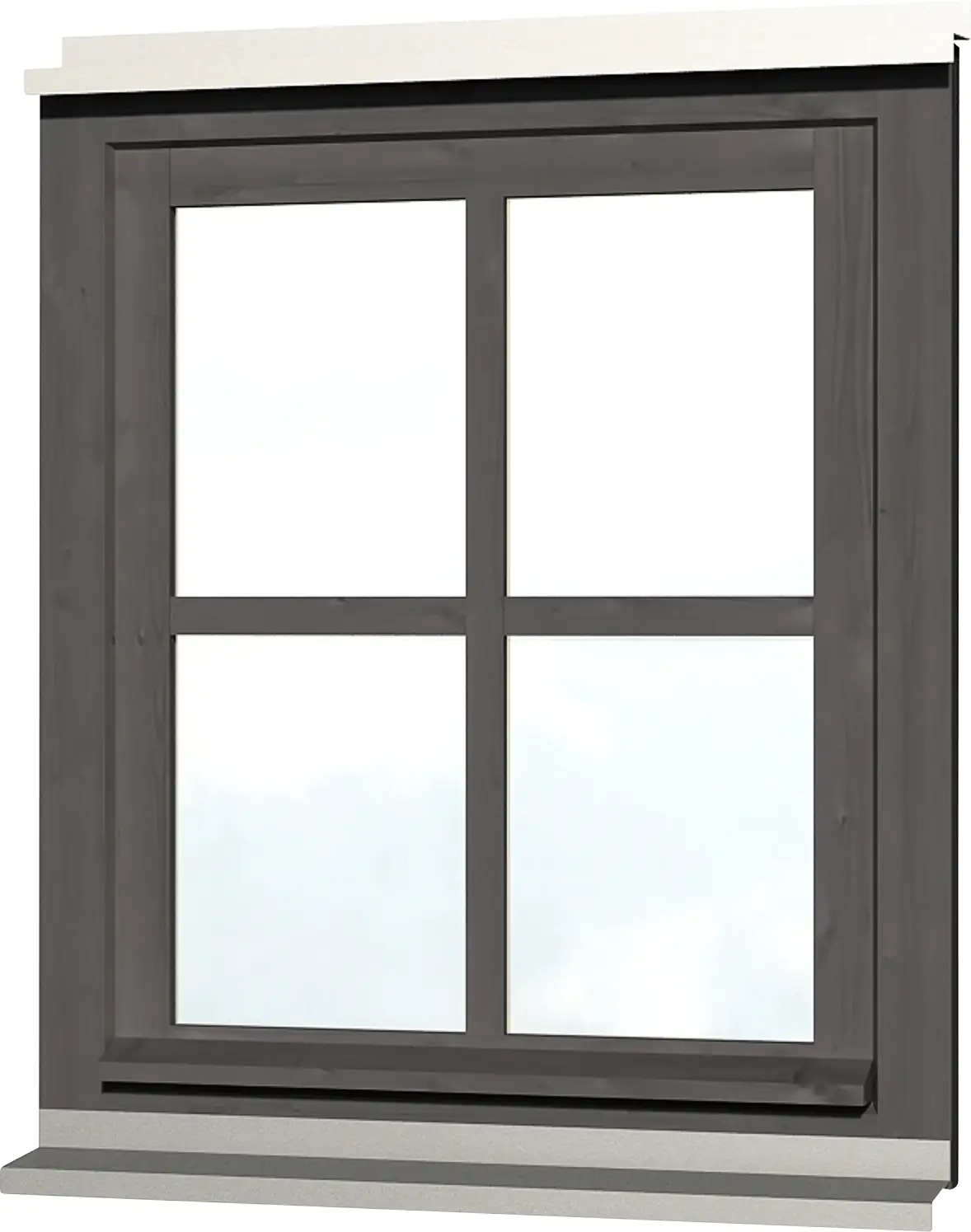 SKAN HOLZ Einzelfenster Rahmenaußenmaß 69,1 x 82,1 cm