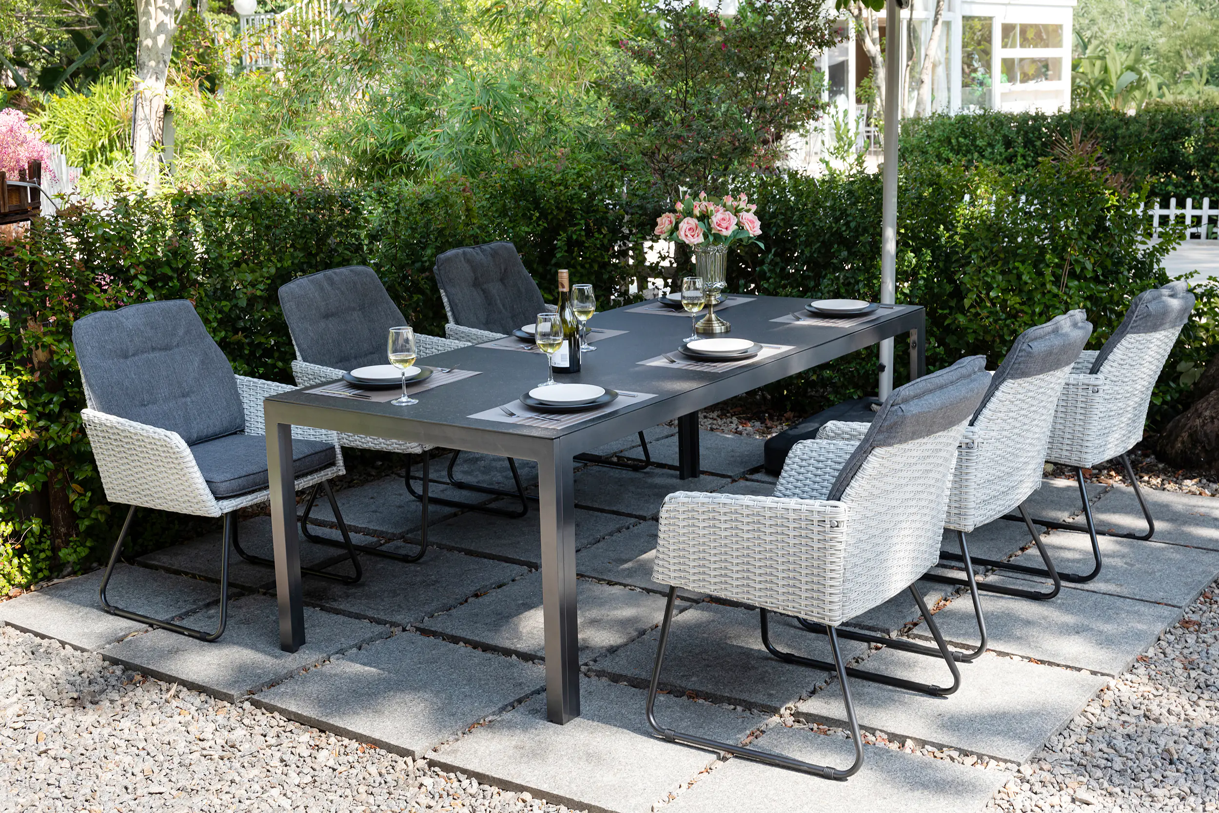 Primaster Garten-Essgruppe Belano 6 Personen Primaster Garten-Essgruppe Belano 6 Personen