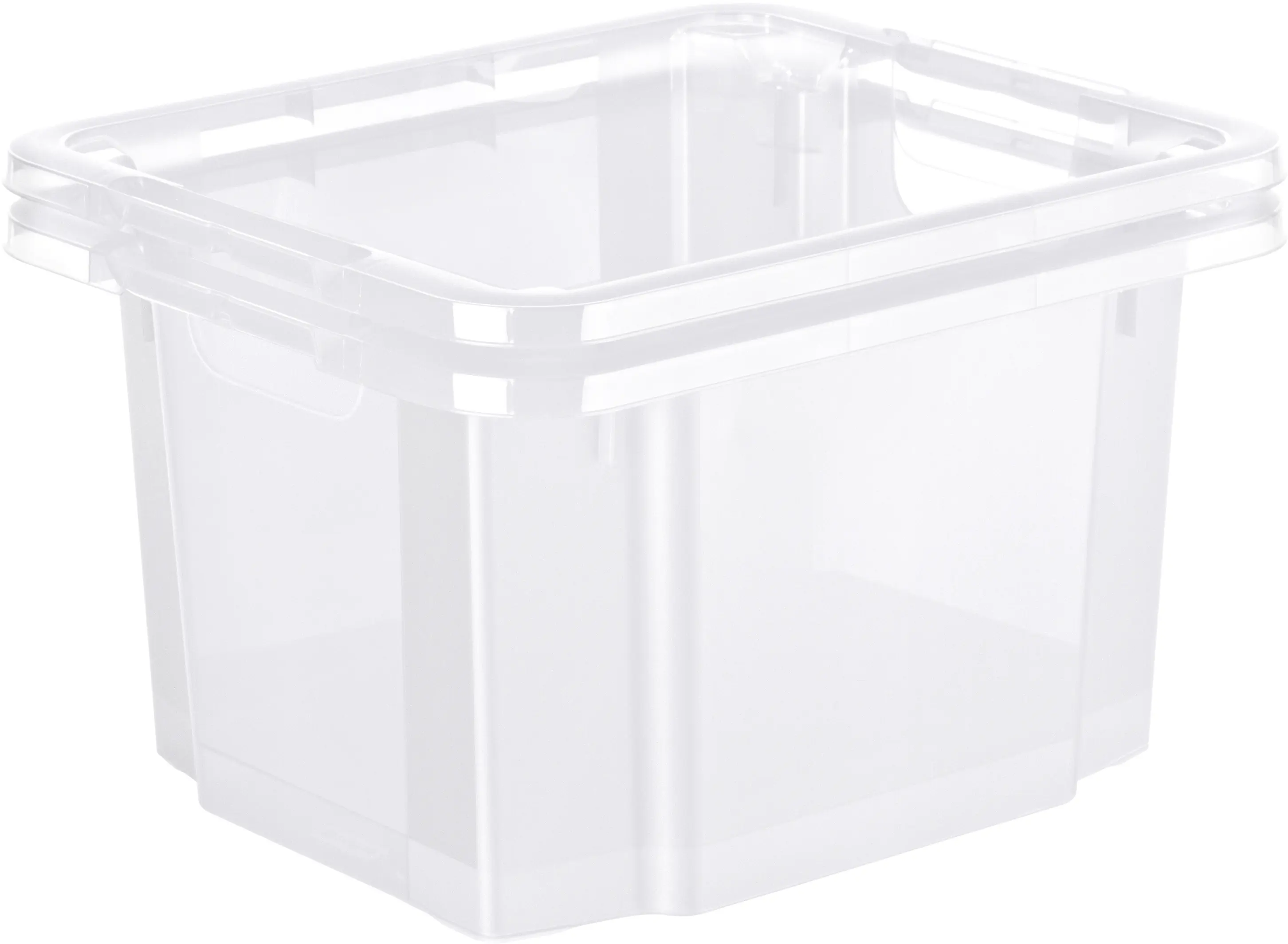 Rotho Drehstapelbox Reverso 26 L transparent Rotho Drehstapelbox Reverso 26 L transparent