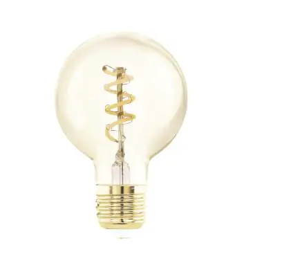 Eglo LED Globe G60 E27 4W amber