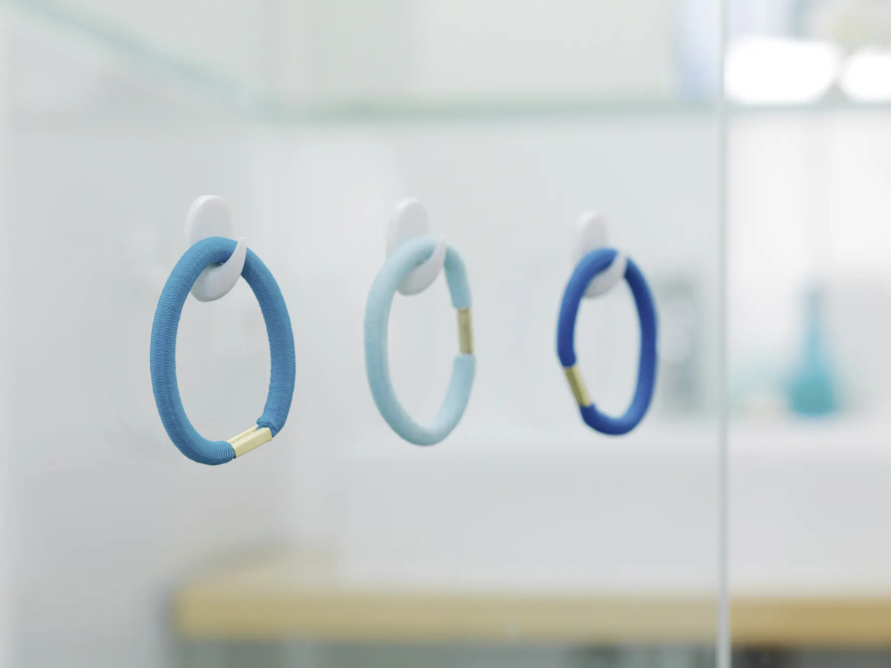 tesa Haken Powerstrip Small 3er-Set, oval, weiß