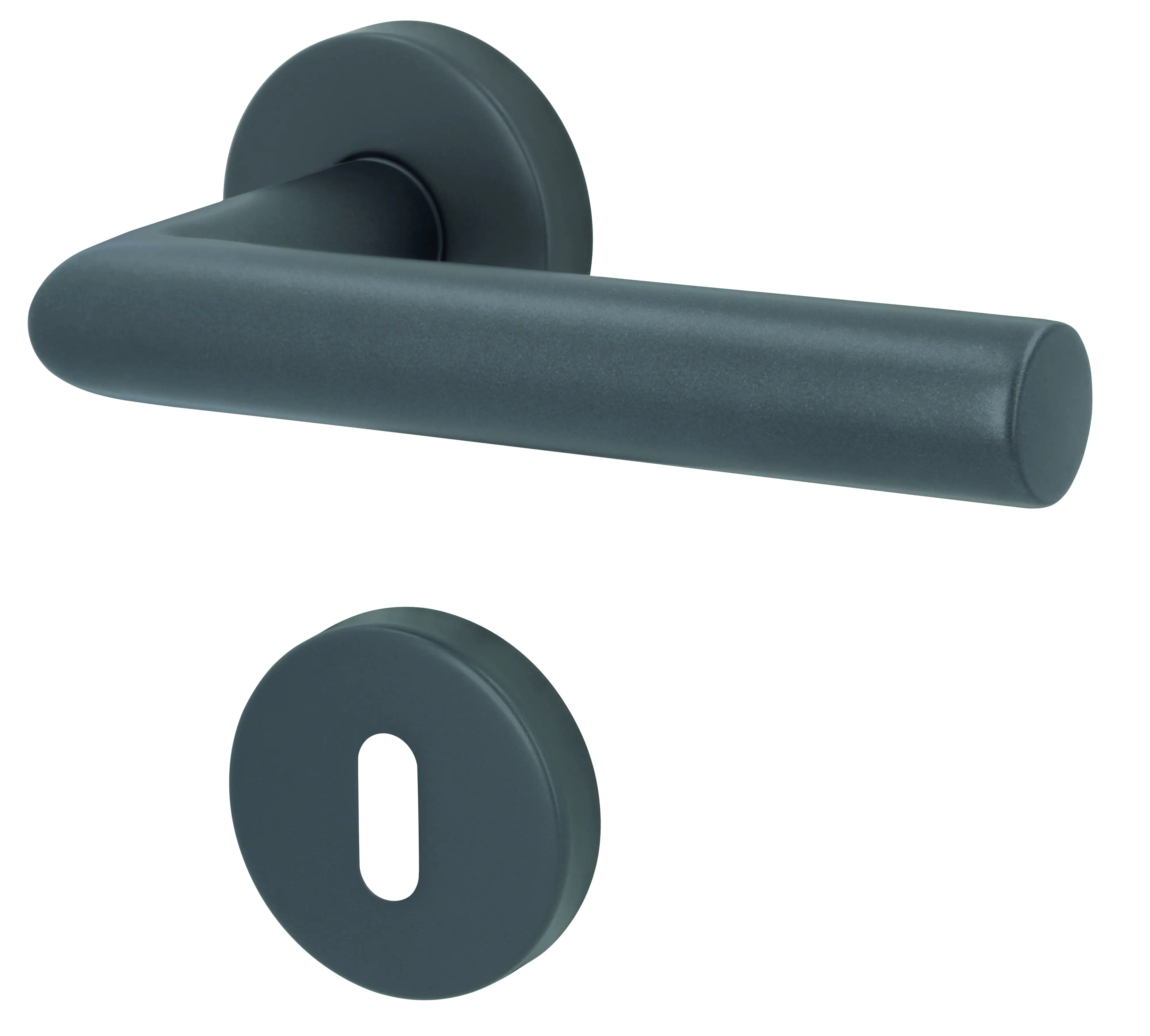 Alpertec BB-Rosettengarnitur Fair I Edelstahl kaschmirgrau rund Alpertec BB-Rosettengarnitur Fair I Edelstahl kaschmirgrau rund