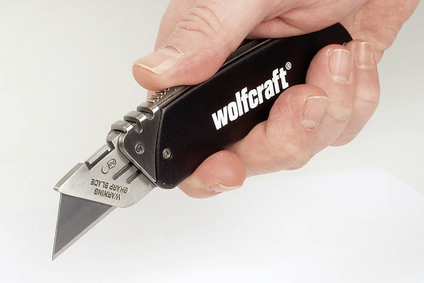 Wolfcraft Alu-Freizeitmesser mit Gürtelclip Wolfcraft Alu-Freizeitmesser mit Gürtelclip