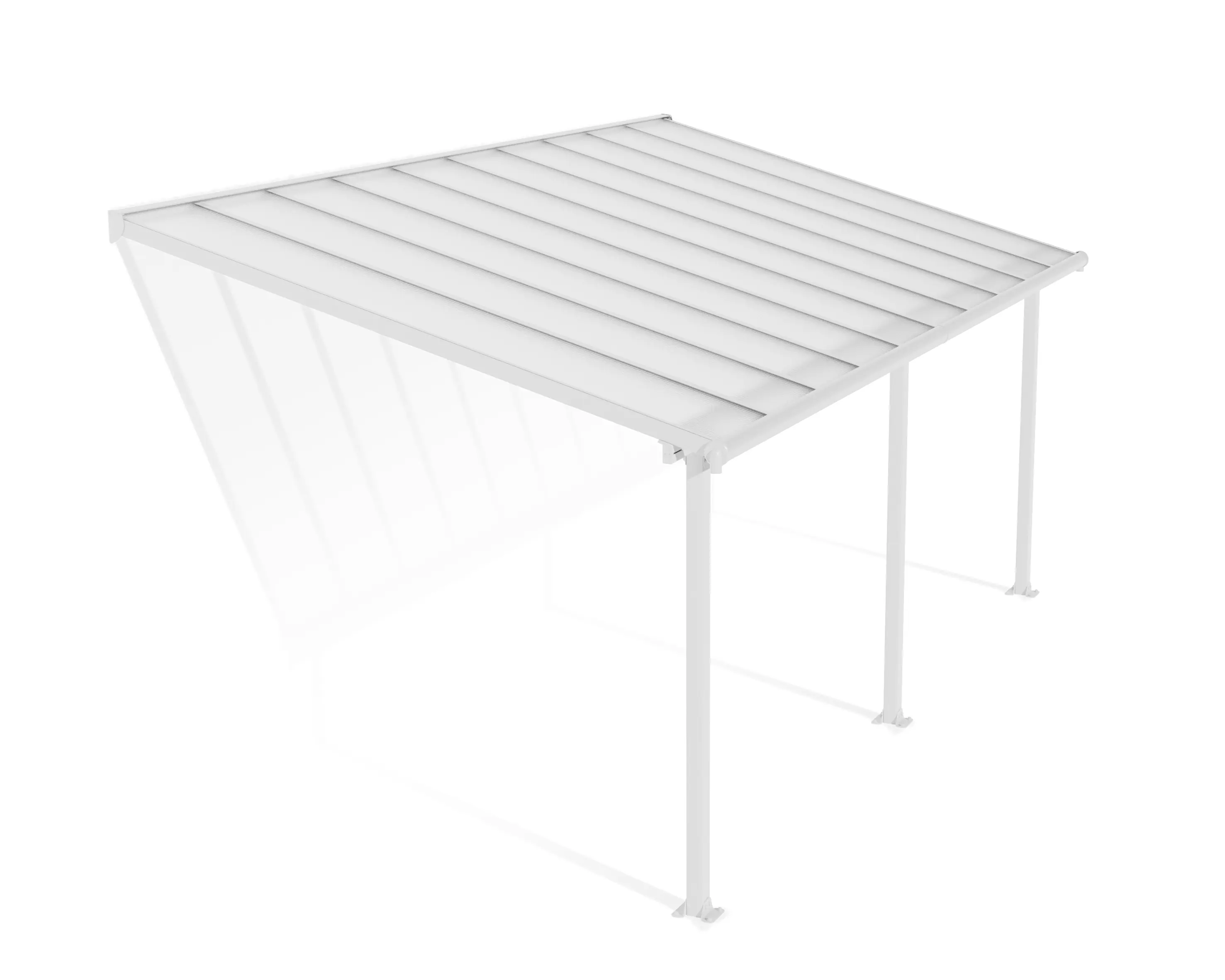 Canopia Terrassenüberdachung Olympia 3x6.1 weiß