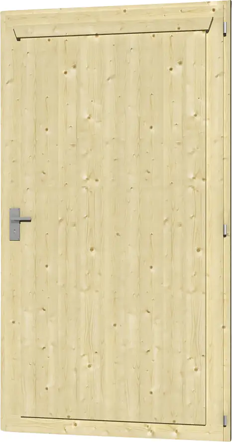 SKAN HOLZ Einzeltür Rahmenaußenmaß 98 x 198 cm, natur