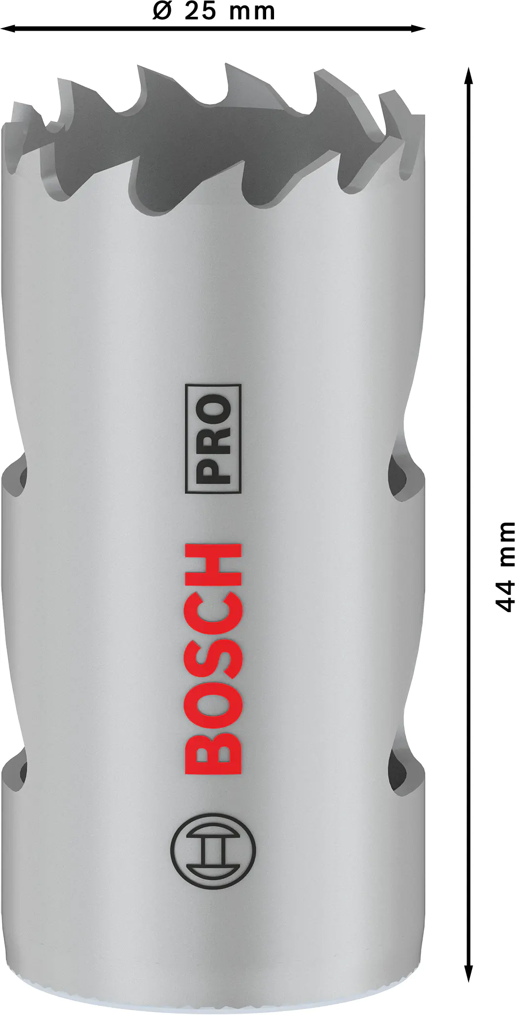 Bosch PRO Multi Material Lochsäge 25 mm mit Gewinde