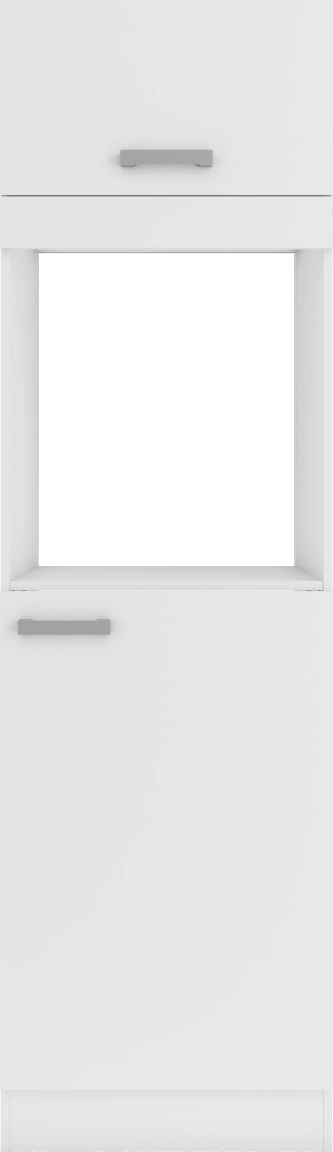 Optifit Hochschrank Oslo 214 weiß 60 cm