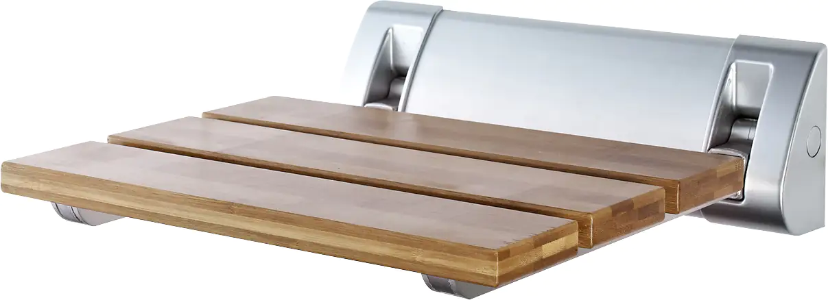 Ridder Dusch-Klappsitz Bambussitzfläche