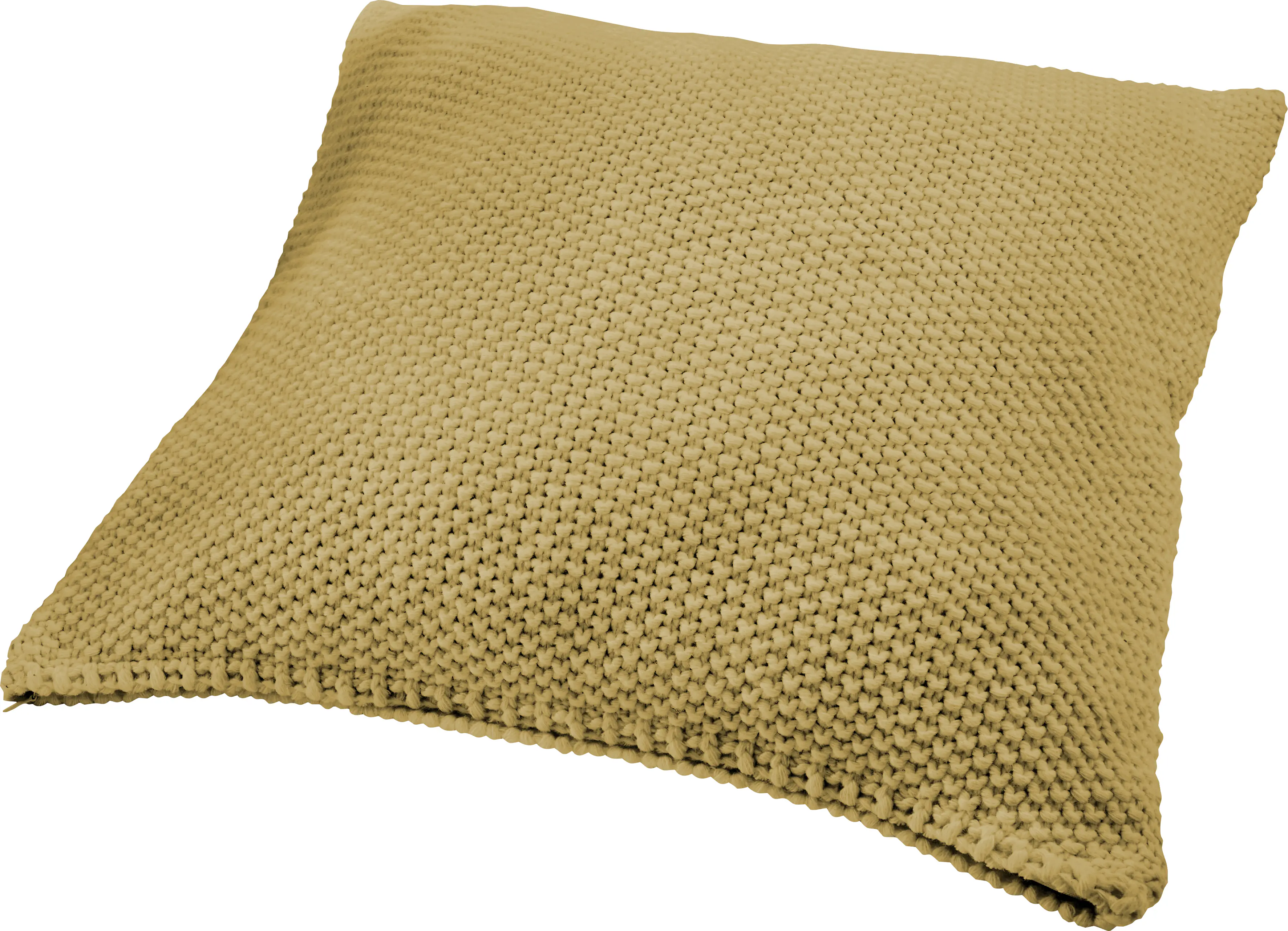 Kissenbezug 50 x 50 cm senf