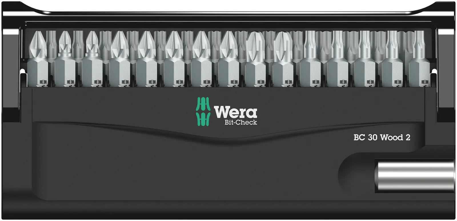 Wera Bit-Set Bit-Check 30 Wood 2 SB 30-teilig
