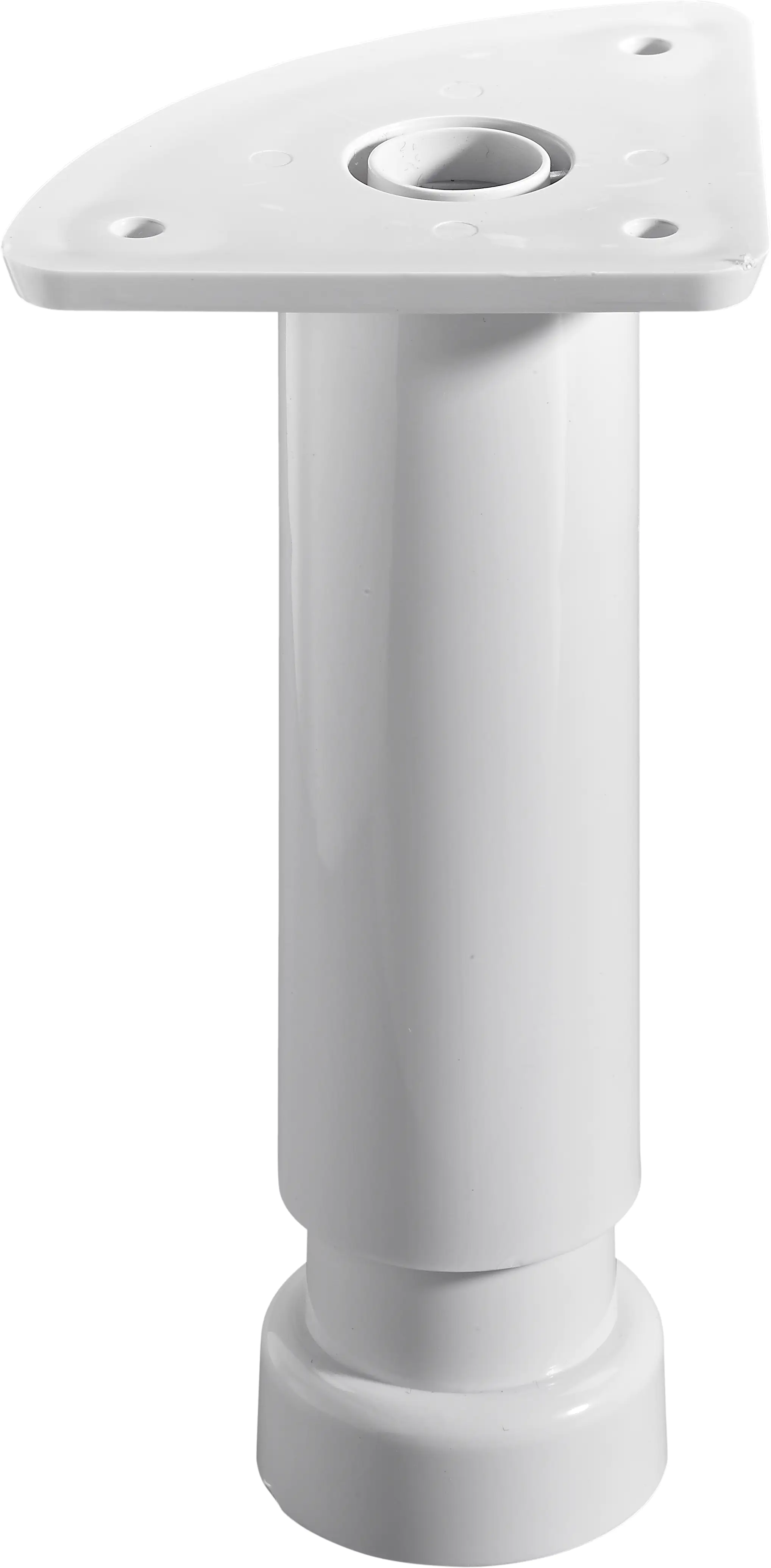 Hettich Sockelverstellfuß 3,2 x 13 - 18 cm Kunststoff weiß - 1 Stück