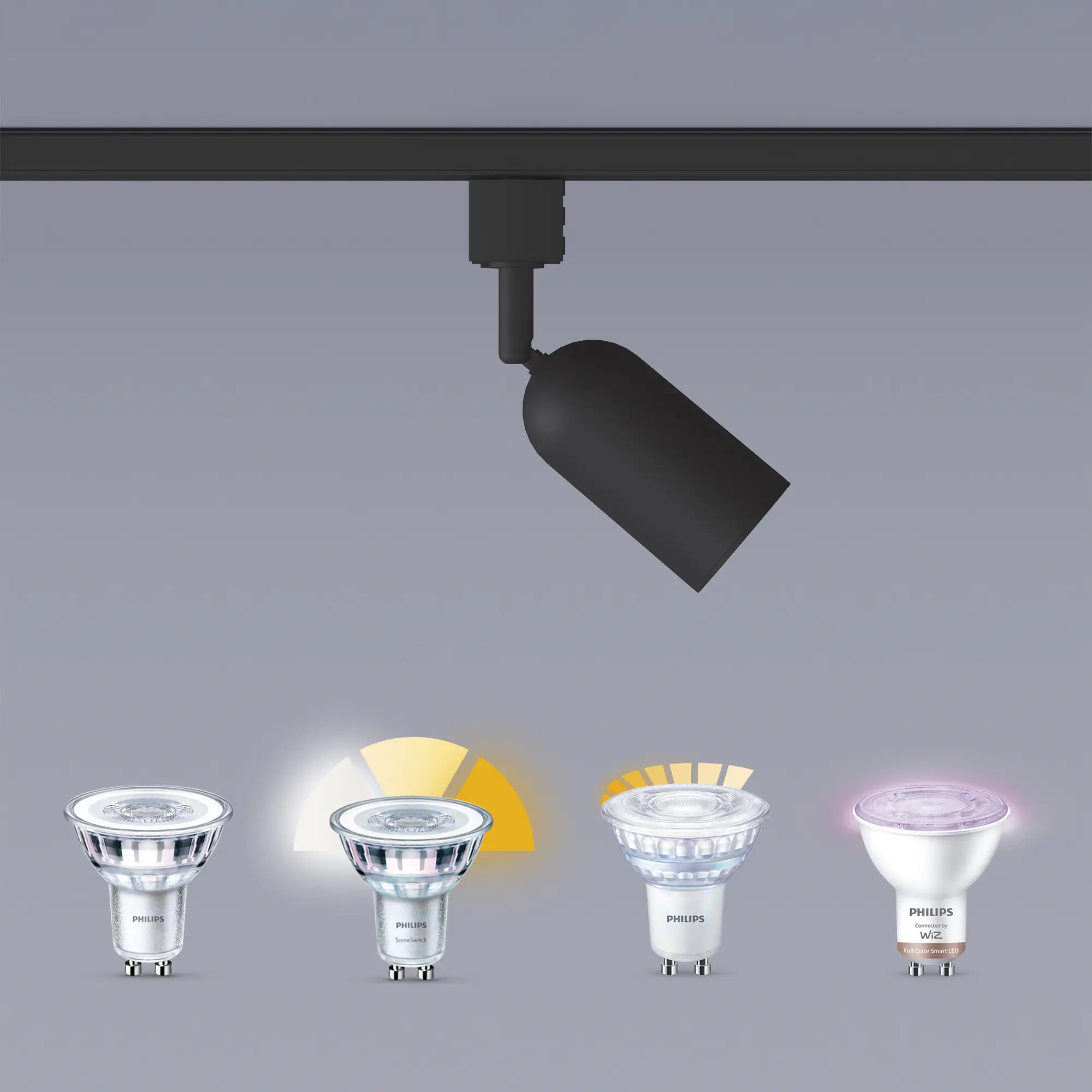 Philips Schienenleuchte 1er Spot Shea Easy Link schwarz