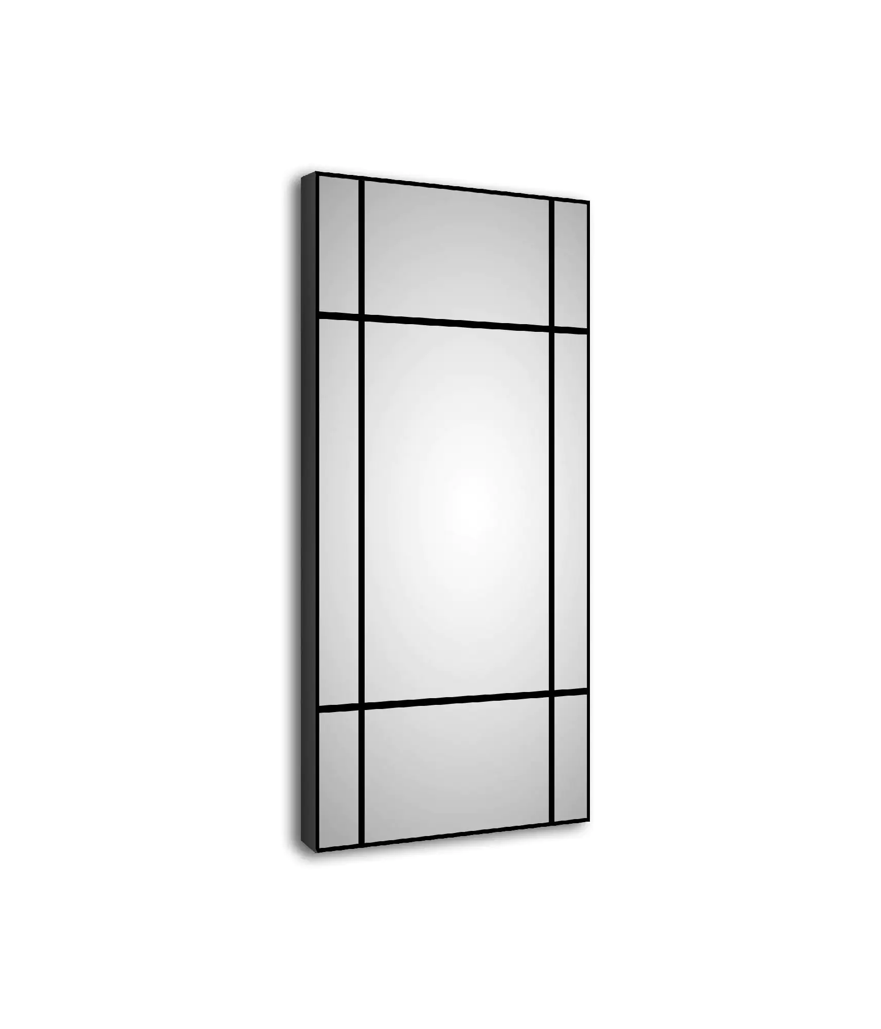 DSK Design Spiegel Black Loftstyle 60x120 cm, schwarz