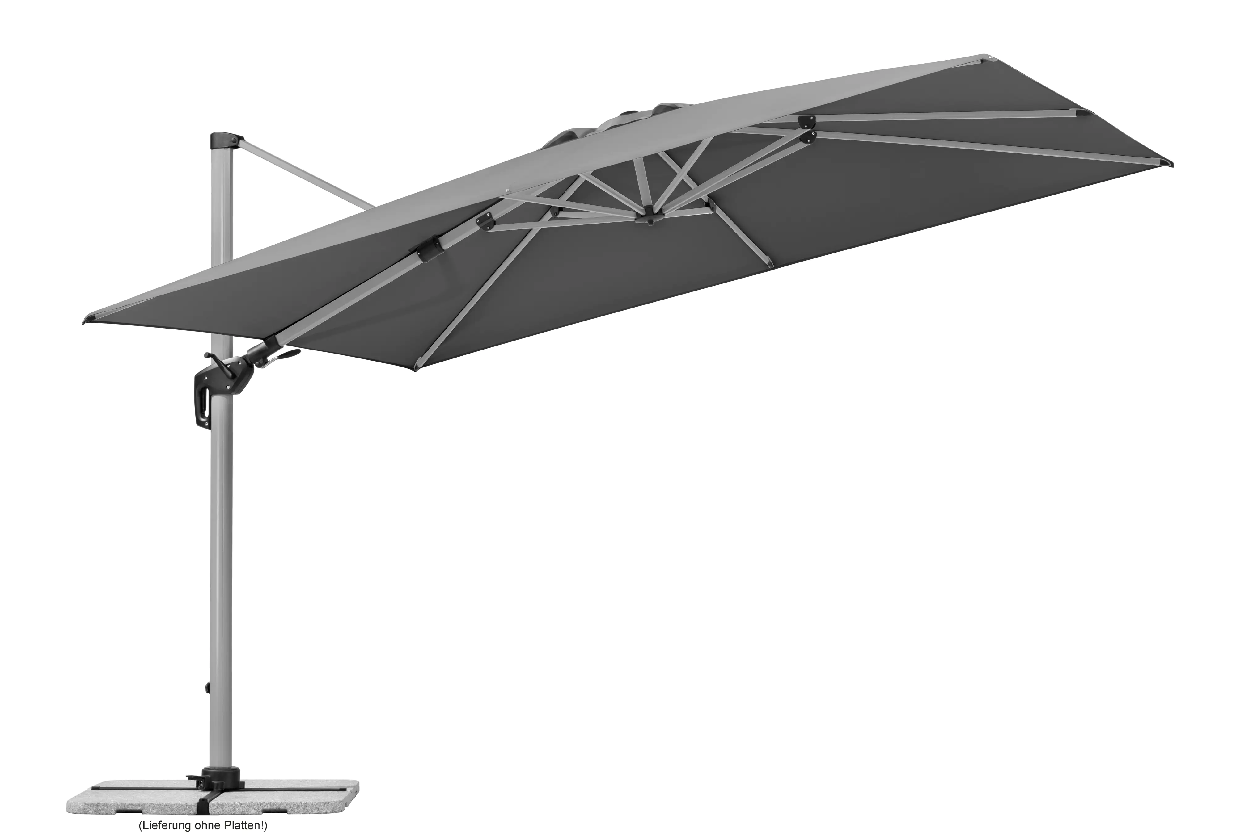 Schneider Ampelschirm Bermuda anthrazit 260 x 350 cm Schneider Ampelschirm Bermuda anthrazit 260 x 350 cm