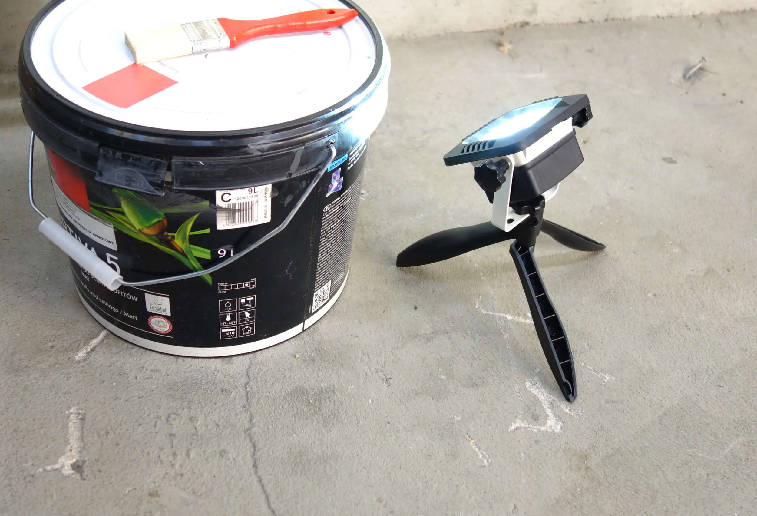 Müller Licht LED Baustrahler Bill schwarz