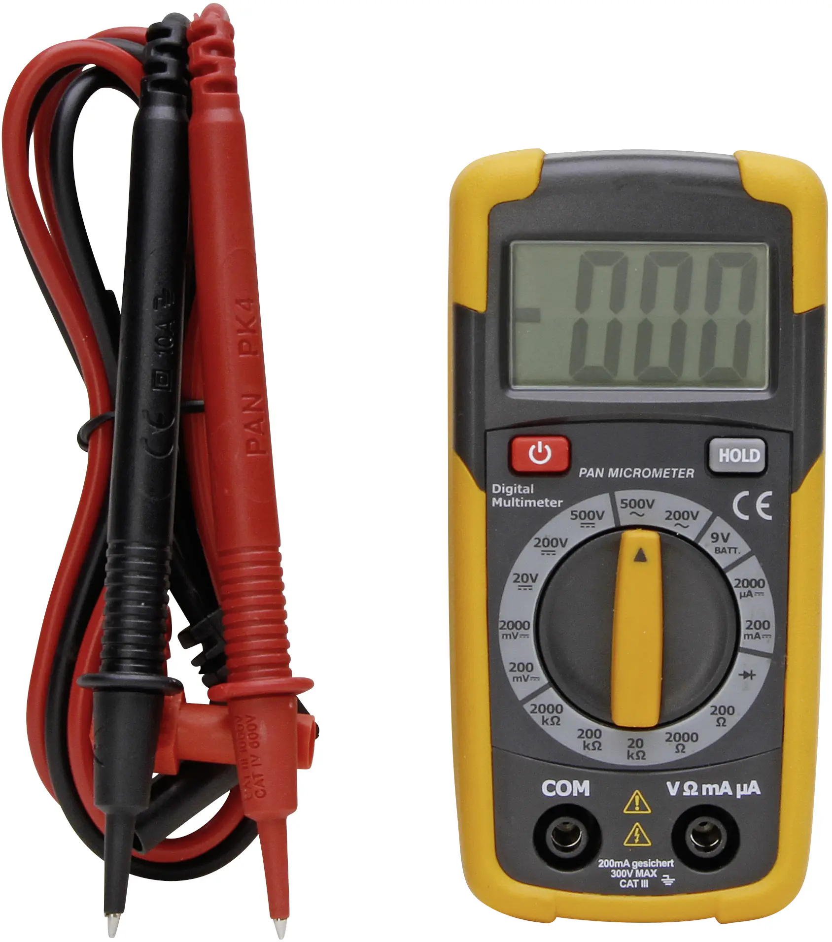 Kopp Digitalmultimeter Mikrometer 6 Funktionen/ 16 Bereiche, 196402051