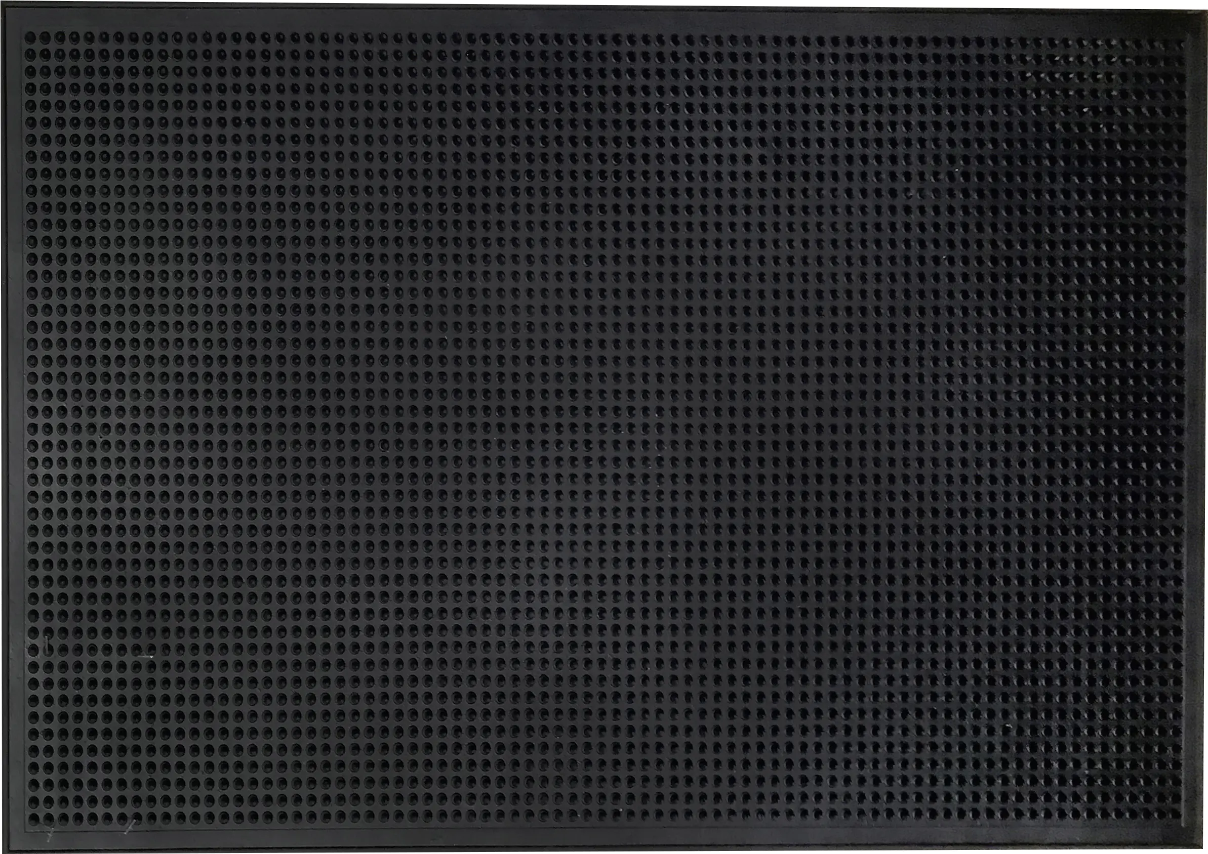 Fußmatte Gummilounge 45 x 75 cm schwarz