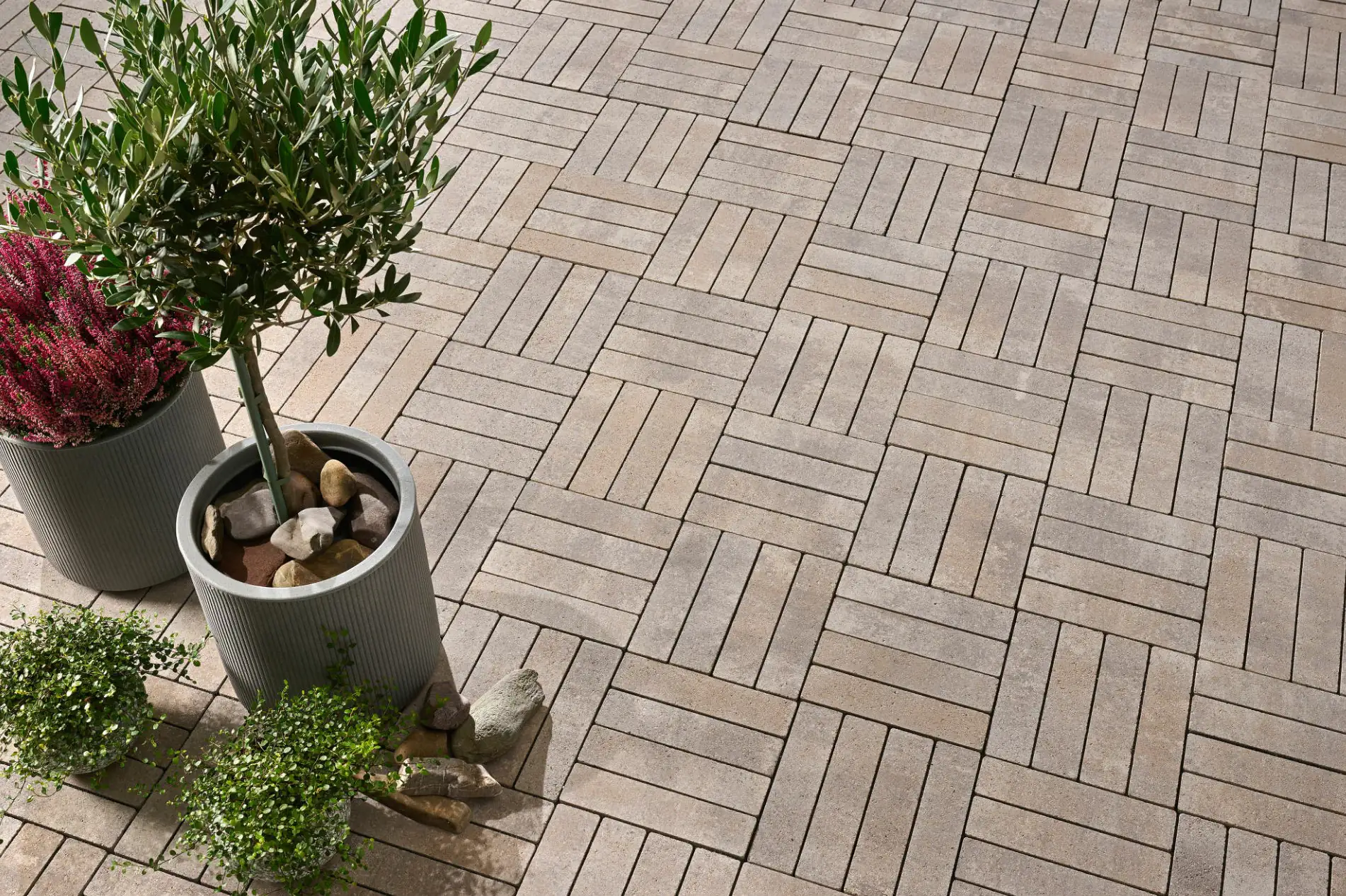 Kann Pflasterstein Rimero 24 x 6 x 7 cm sienna-nuanciert