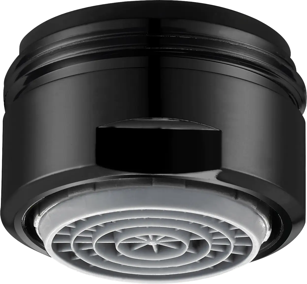 NEOPERL® CASCADE® SLC® AC Strahlregler, schwarz matt, M24X1, A = ~ 13.5 - 15 L/MIN. M24X1