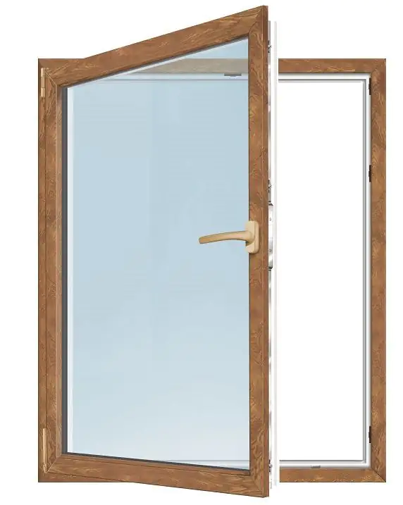 Meeth Fenster 60 x 70 cm DIN rechts 1 flügelig Dreh-Kipp golden Oak Meeth Fenster 60 x 70 cm DIN rechts 1 flügelig Dreh-Kipp golden Oak