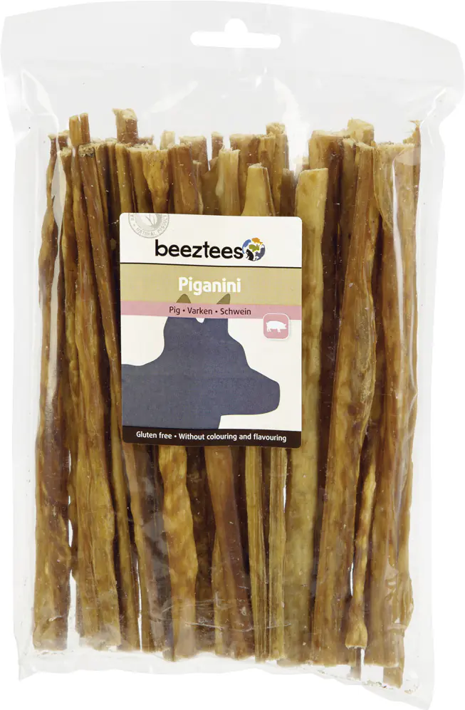 Beeztees Piganini Schweinefleischstick Hundesnack 200 g Beeztees Piganini Schweinefleischstick Hundesnack 200 g