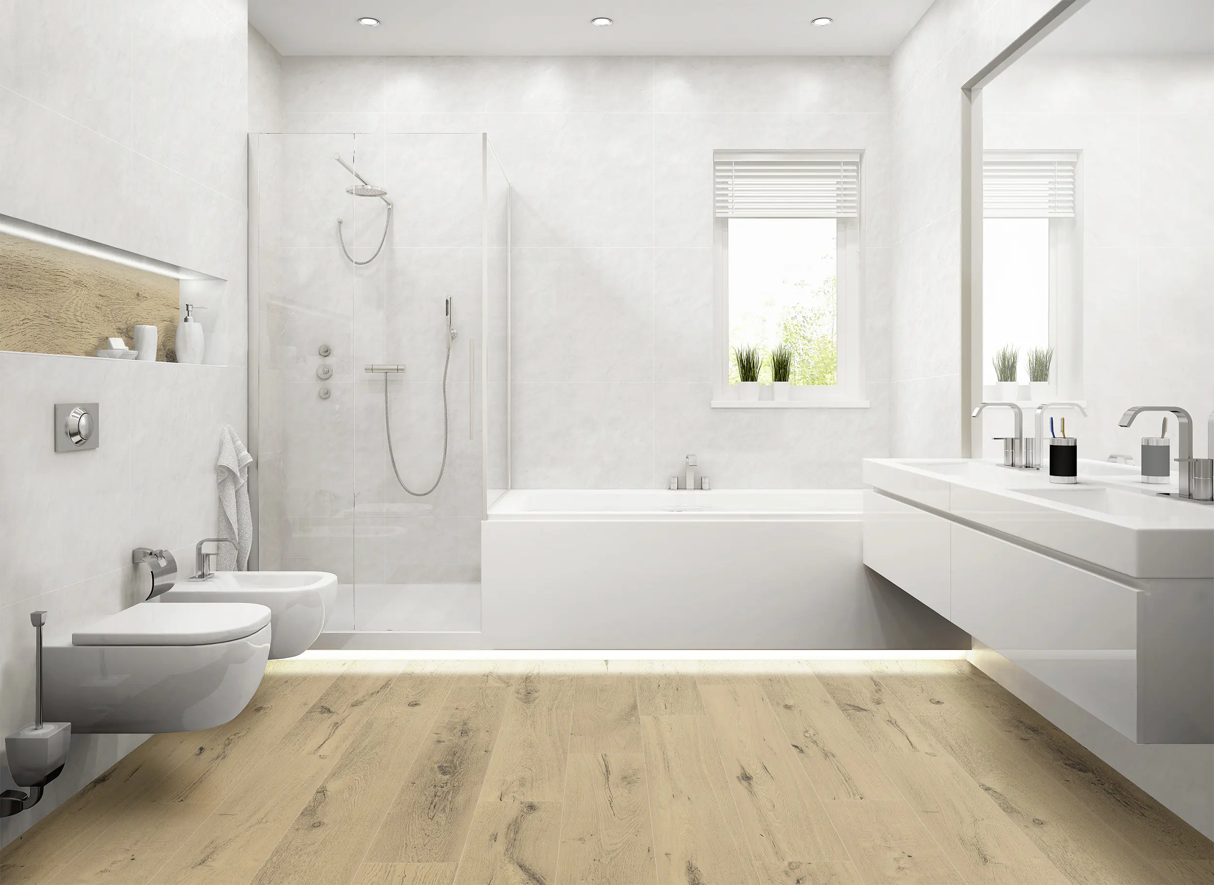 Bodenfliese New Oak rek 20x120 miele