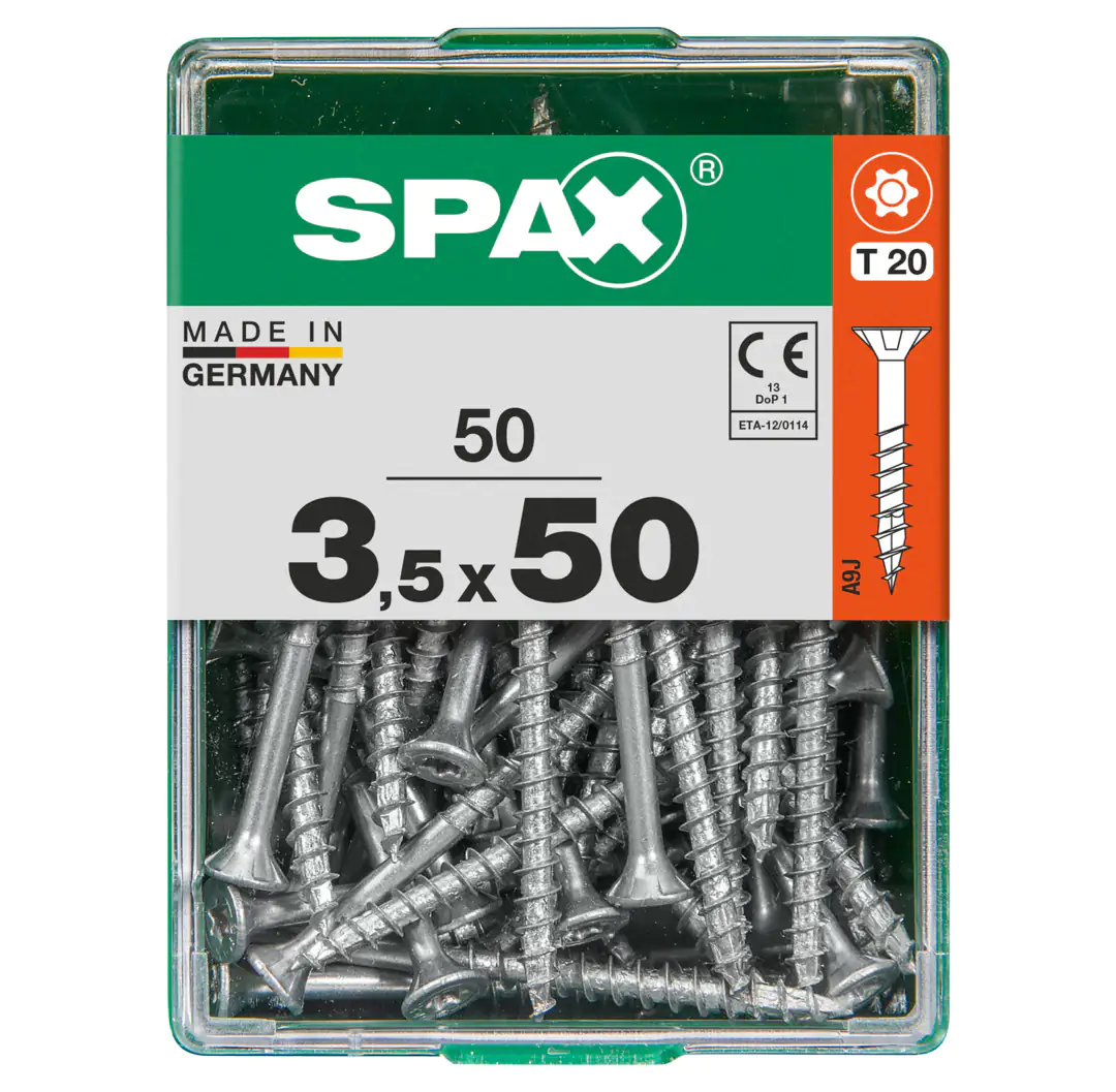Spax Universalschrauben 3.5 x 50 mm TX 20 - 50 Stk.
