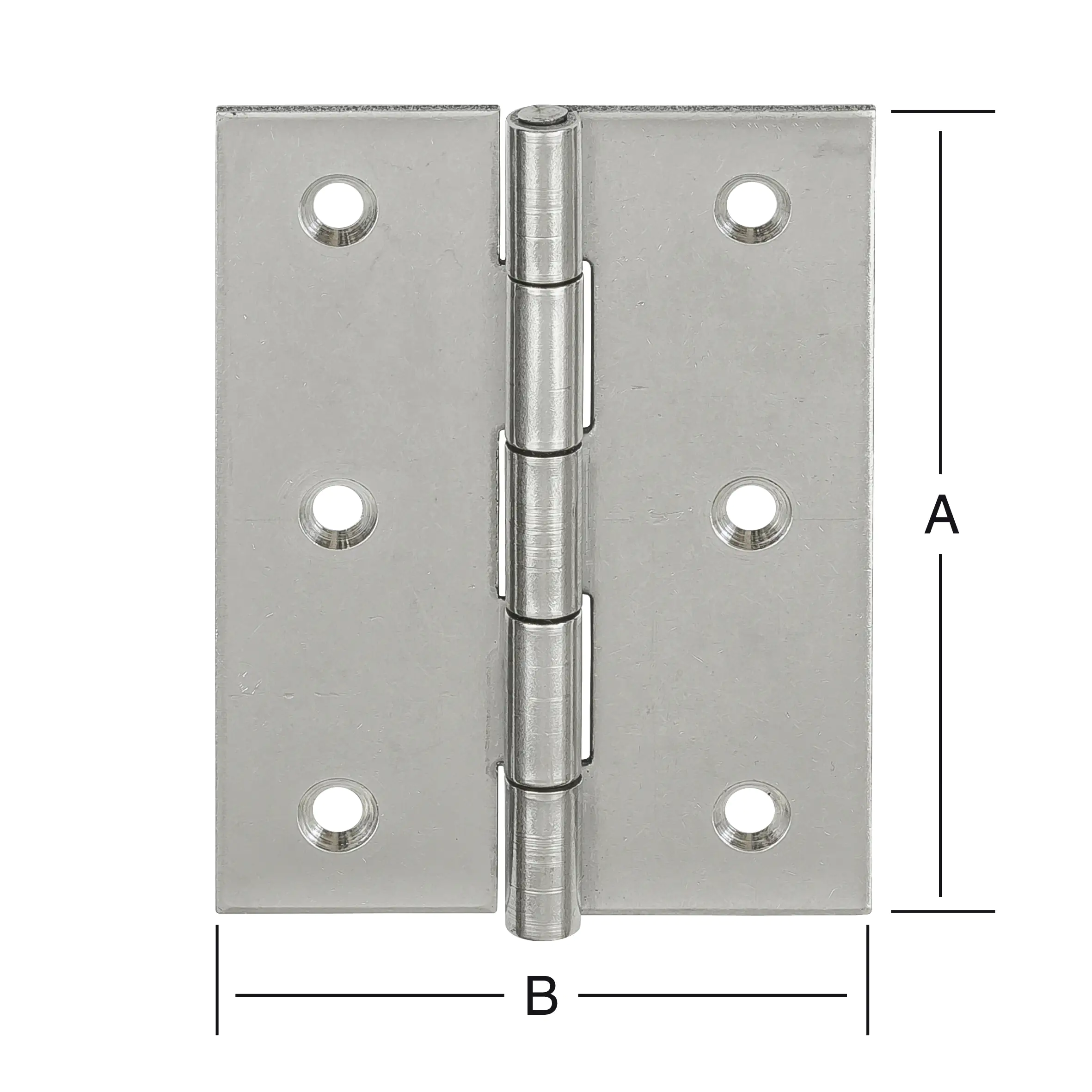 Vormann Halbbreite Scharniere 60 x 46 mm