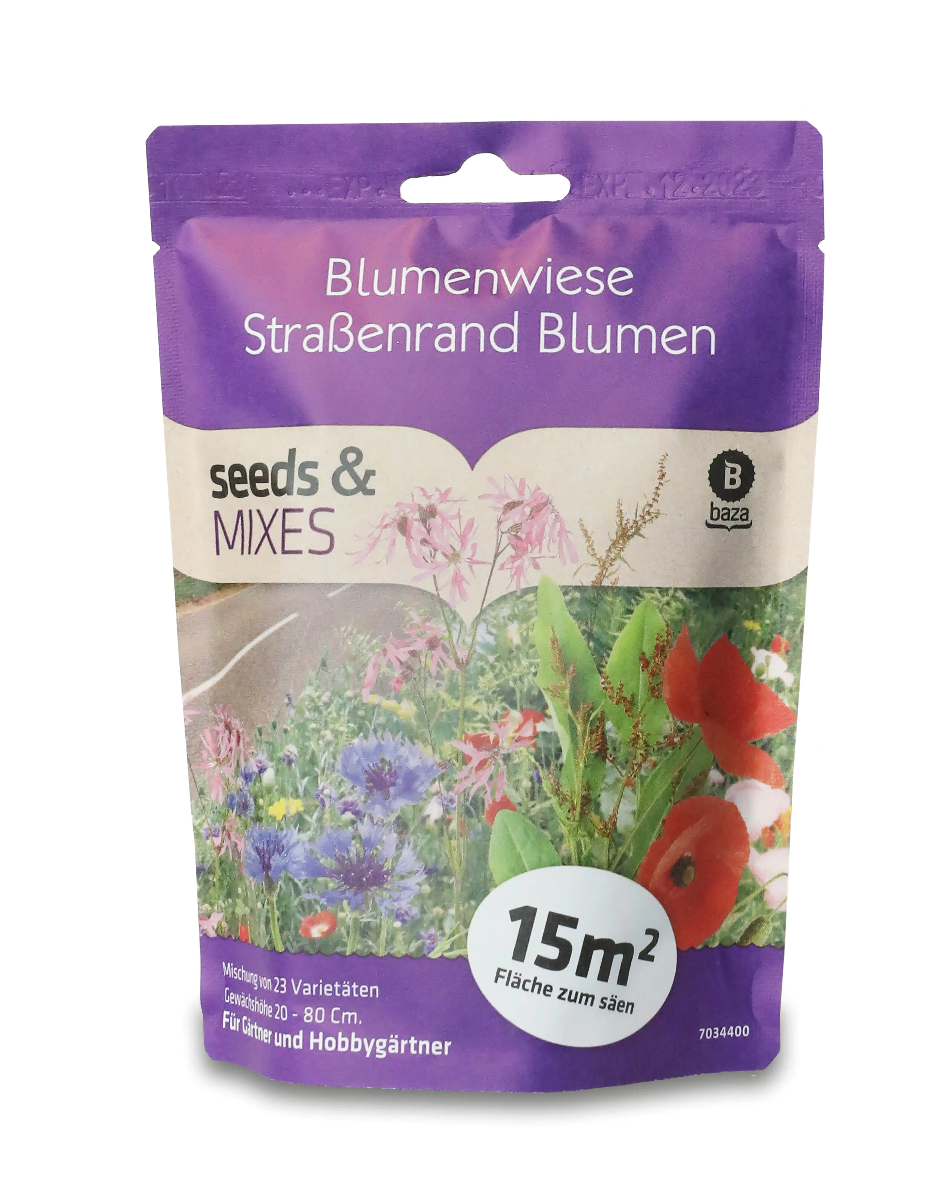 Baza Seeds Blumenwiese am Straßenrand