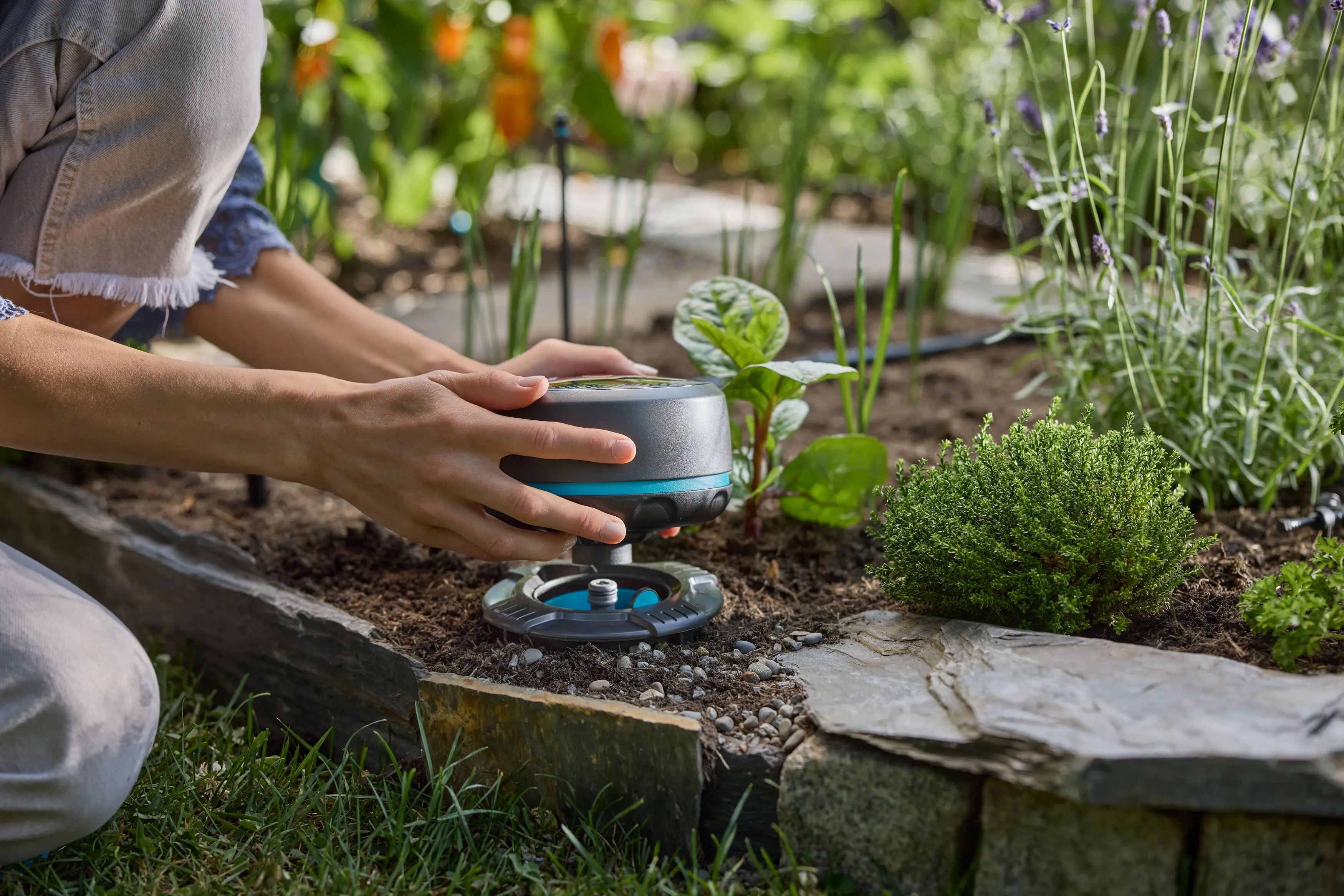 Gardena Bewässerungssteuerung smart Pipeline inkl. Hahn- & Schlauchverbinder