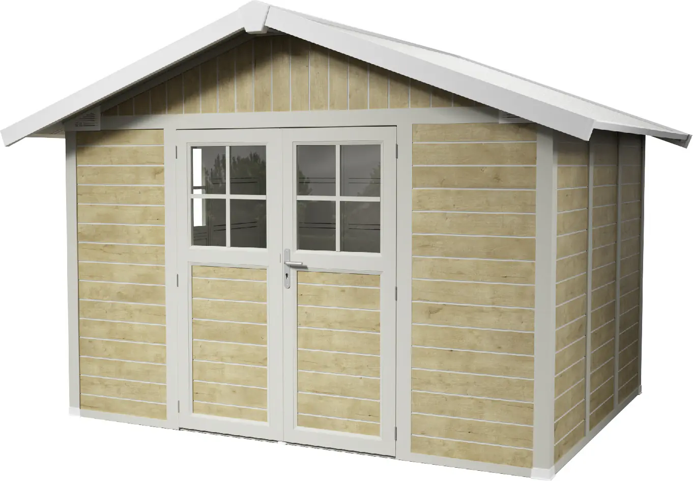Grosfillex Gartenhaus Deco H 7,5 370 x 298 cm (inkl. Dachüberstand) Grosfillex Gartenhaus Deco H 7,5 370 x 298 cm (inkl. Dachüberstand)