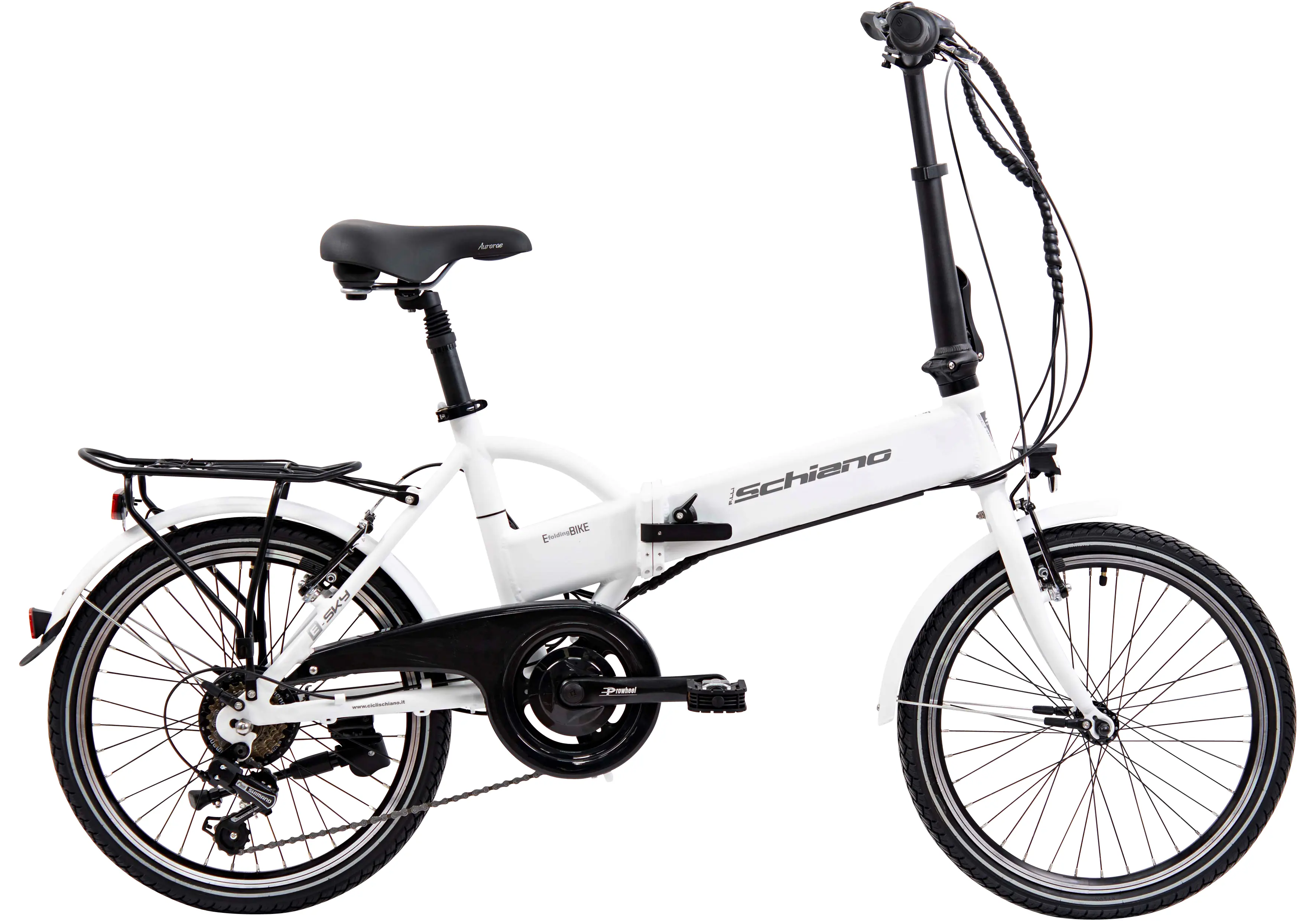 Schiano E-Bike Sky Klapprad 20 Zoll 7-Gang 280 Wh weiß
