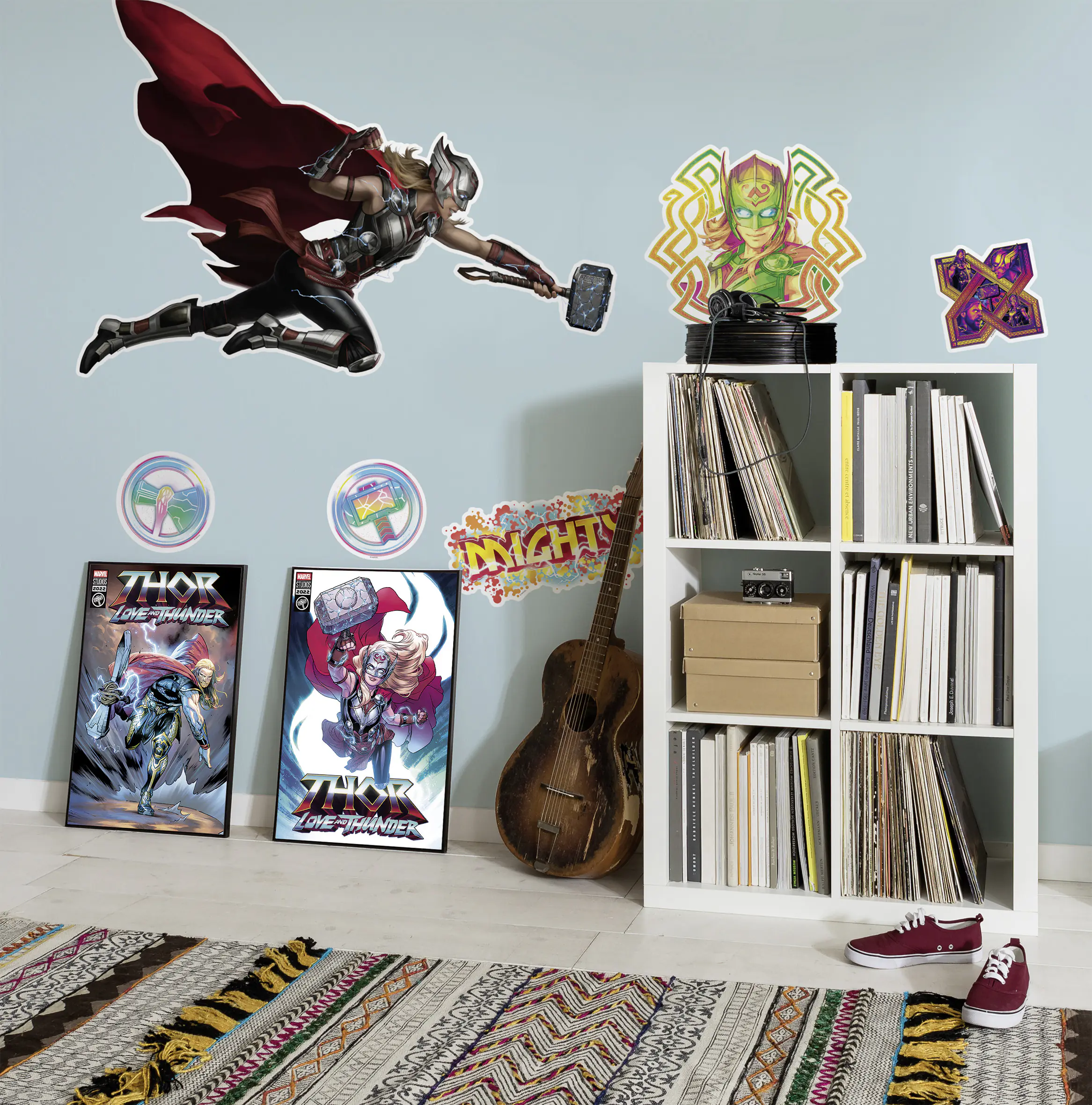 Komar Dekosticker Thor4 - Mighty Jane 100 x 70 cm  