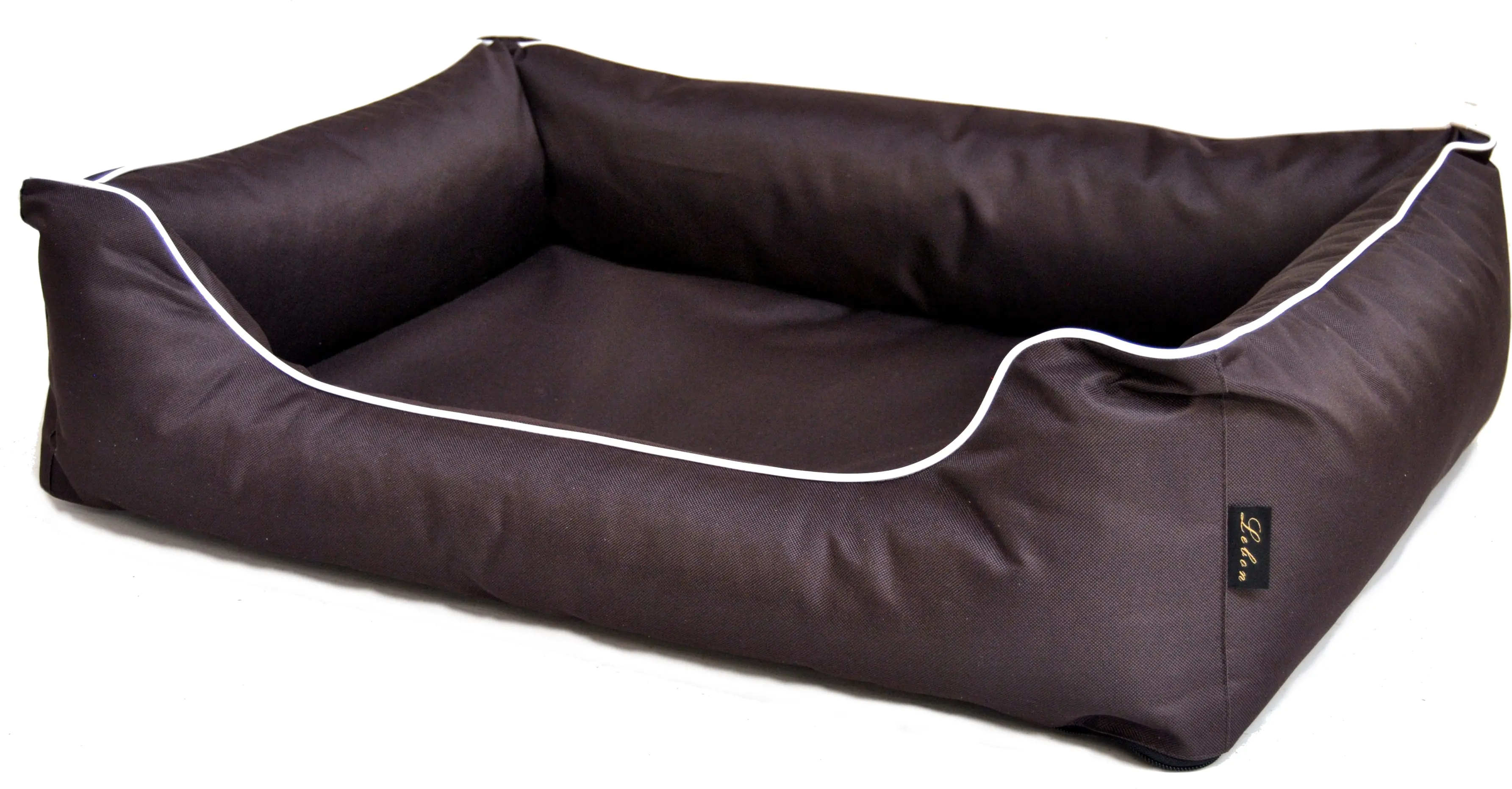 Lebon Hundebett Paula eckig dunkelbraun Lebon Hundebett Paula eckig dunkelbraun